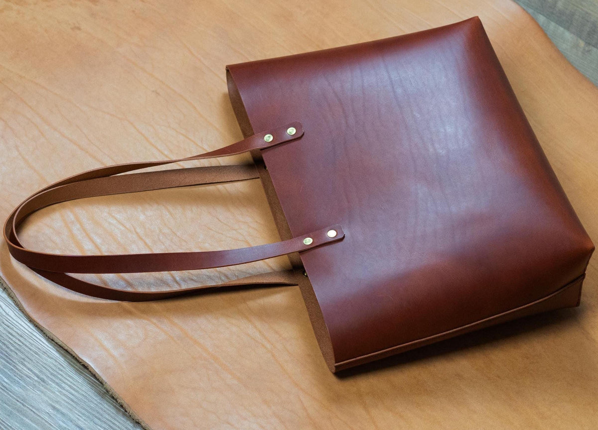 Large Leather Tote Bag for Women Leather Shopper - Shoulder Bag & Crossbody Purse - Roomy Market Tote Bag XXL
