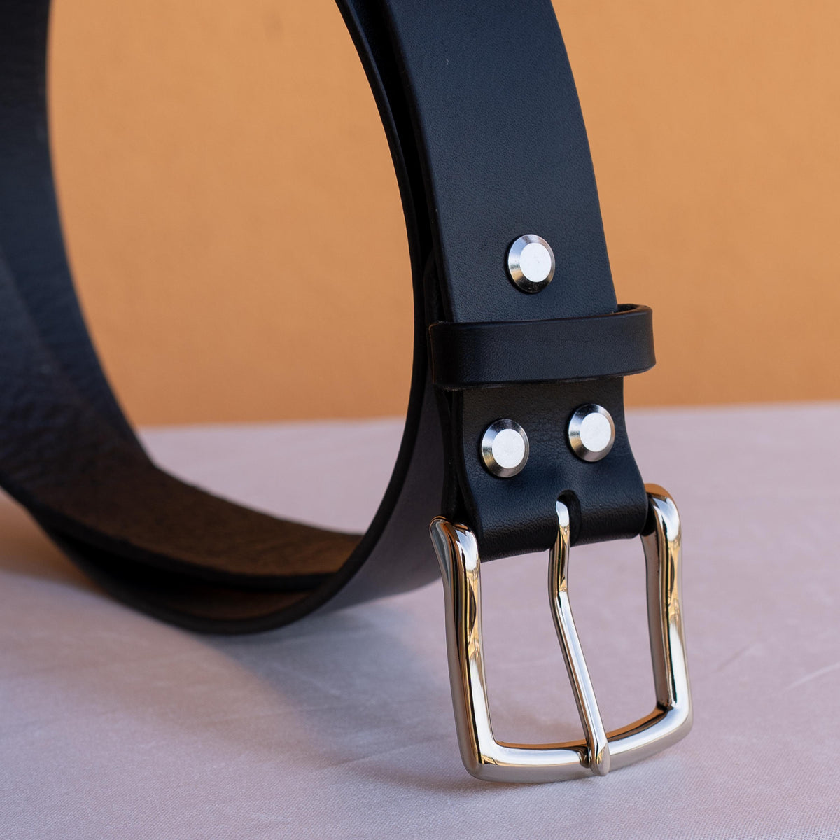 Custom-Made Leather Belt for women belt handmade women's leather belt | 3,8 cm jeans belt Vintage leather belt | Gift for her Luxury belt
