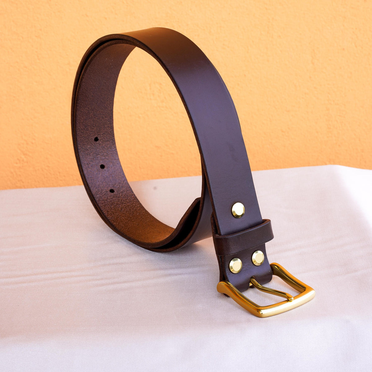 Custom-Made Leather Belt for women belt handmade women's leather belt | 3,8 cm jeans belt Vintage leather belt | Gift for her Luxury belt