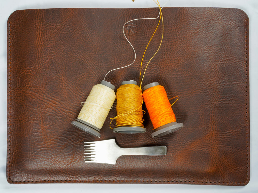 Leather MacBook sleeve | Badalassi Carlo