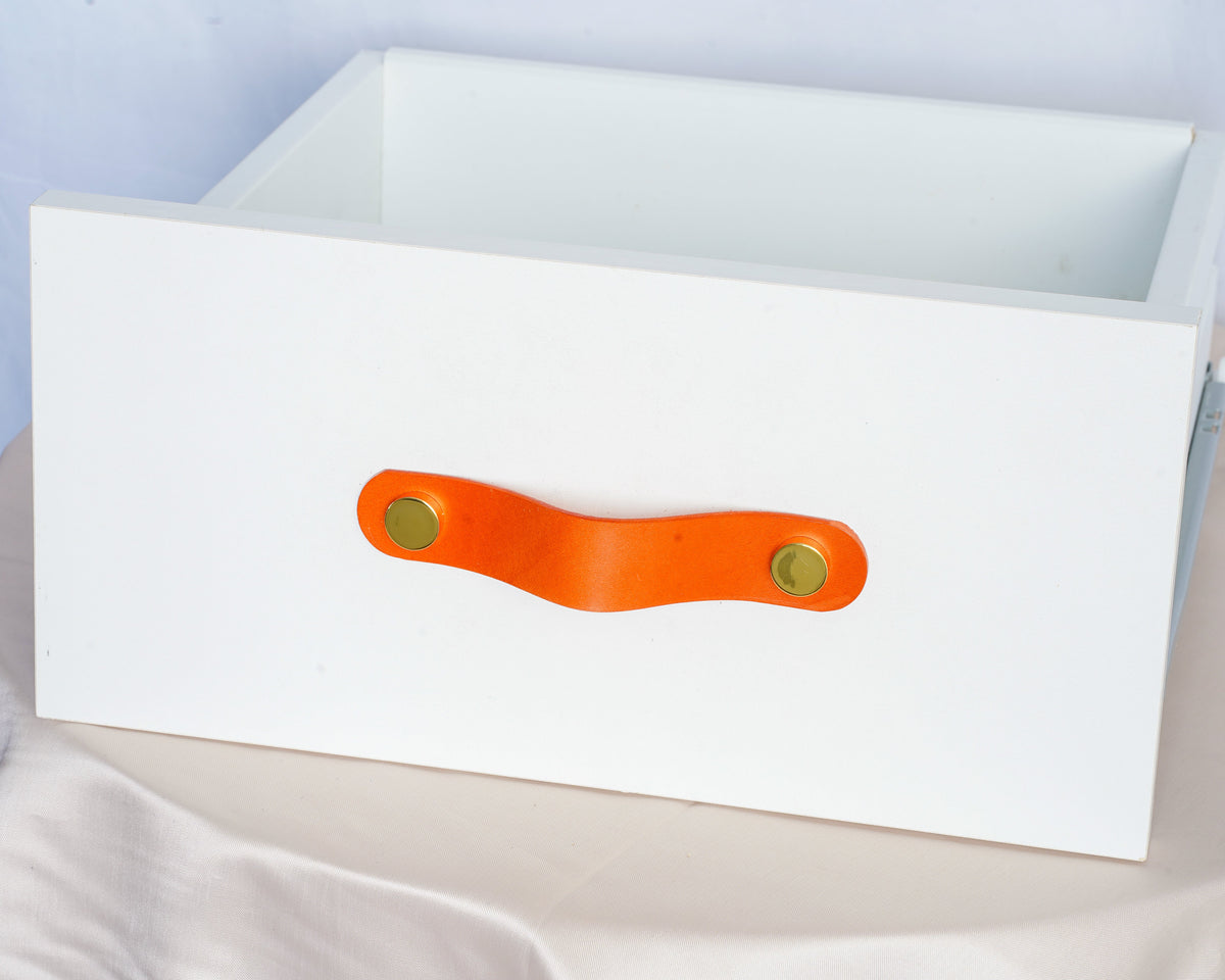Handgefertigte Leder-Möbelgriffe | Schubladen- & Schrankgriffe | Für IKEA Pax Kallax Hemnes | Pflanzlich gegerbtes Leder | Made in Germany (Kopie) (Kopie)