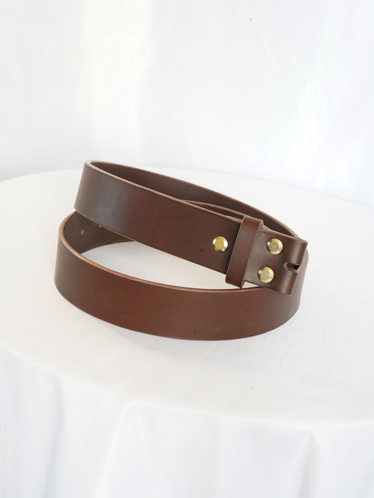 Gürtelriemen ohne Schnalle | Leder vegetabil gegerbt | Braun | Gürtel- Blank 2-4cm (Kopie)