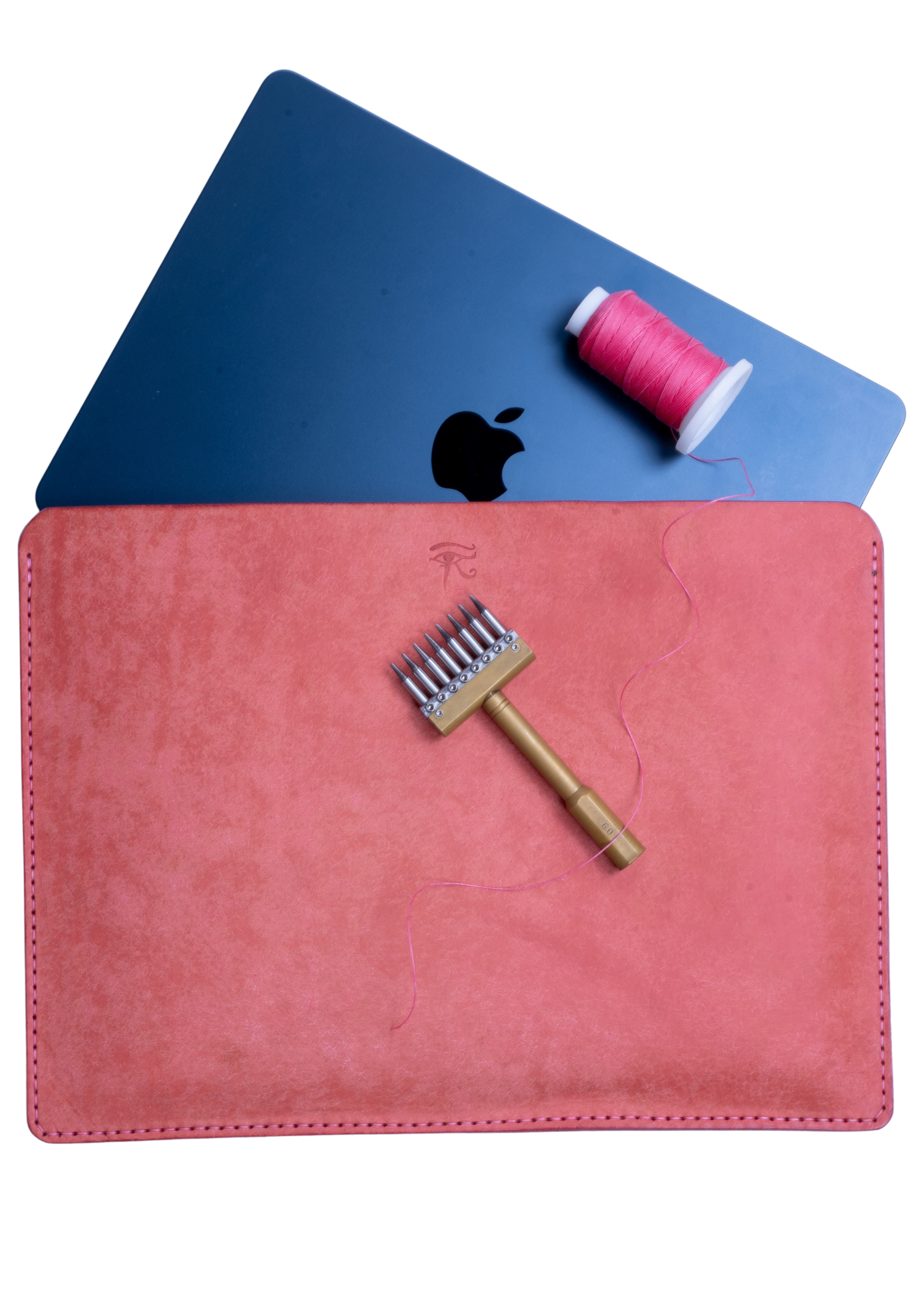 Premium MacBook Sleeve | Hand-stitched Tuscan leather | Leather iPad Pro MacBook Air Pro case