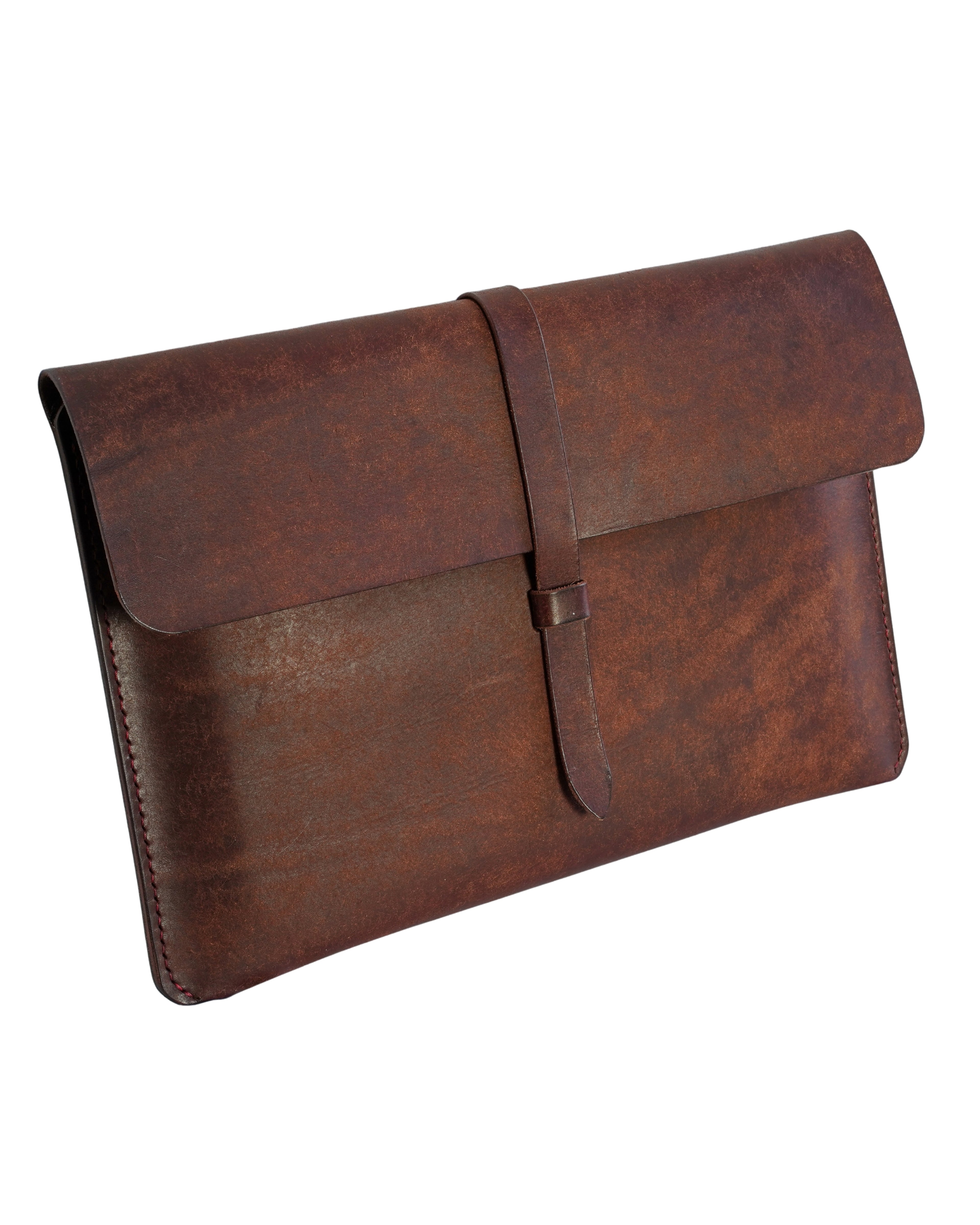 Handgefertigte Pueblo Leder MacBook Hülle | Badalassi Carlo | iPad & MacBook Sleeve 11–16 Zoll