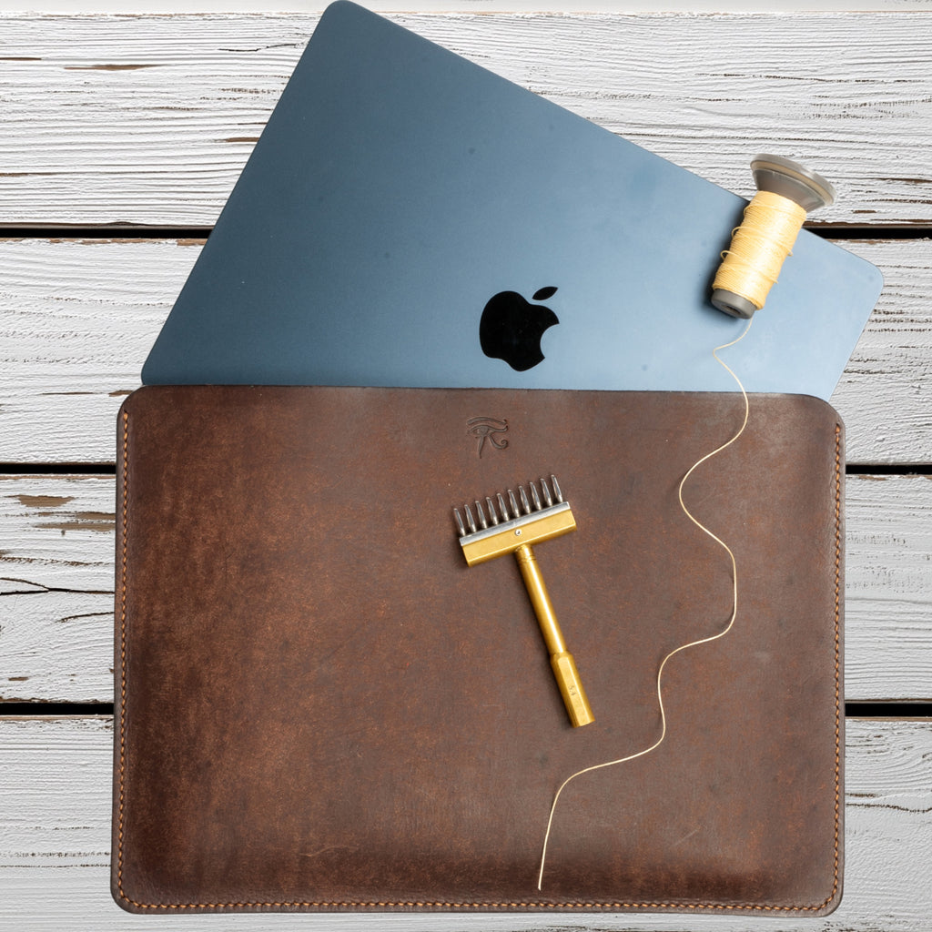 Leather MacBook sleeve | Pueblo leather