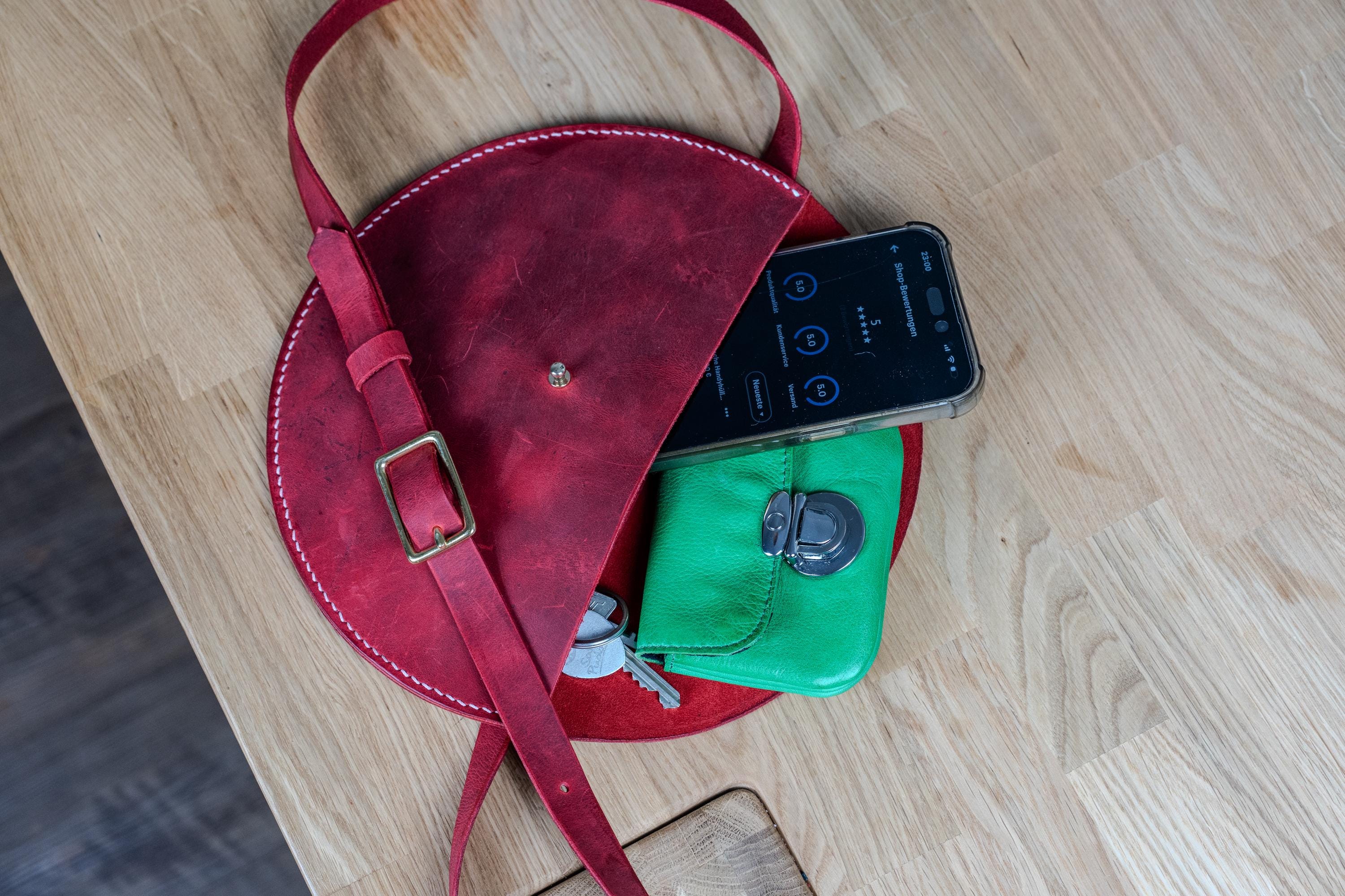 Leder Umhängetasche Gürteltasche Hüfttasche aus Leder Lederclutch Leder Bauchtasche | Leder Bauchtasche