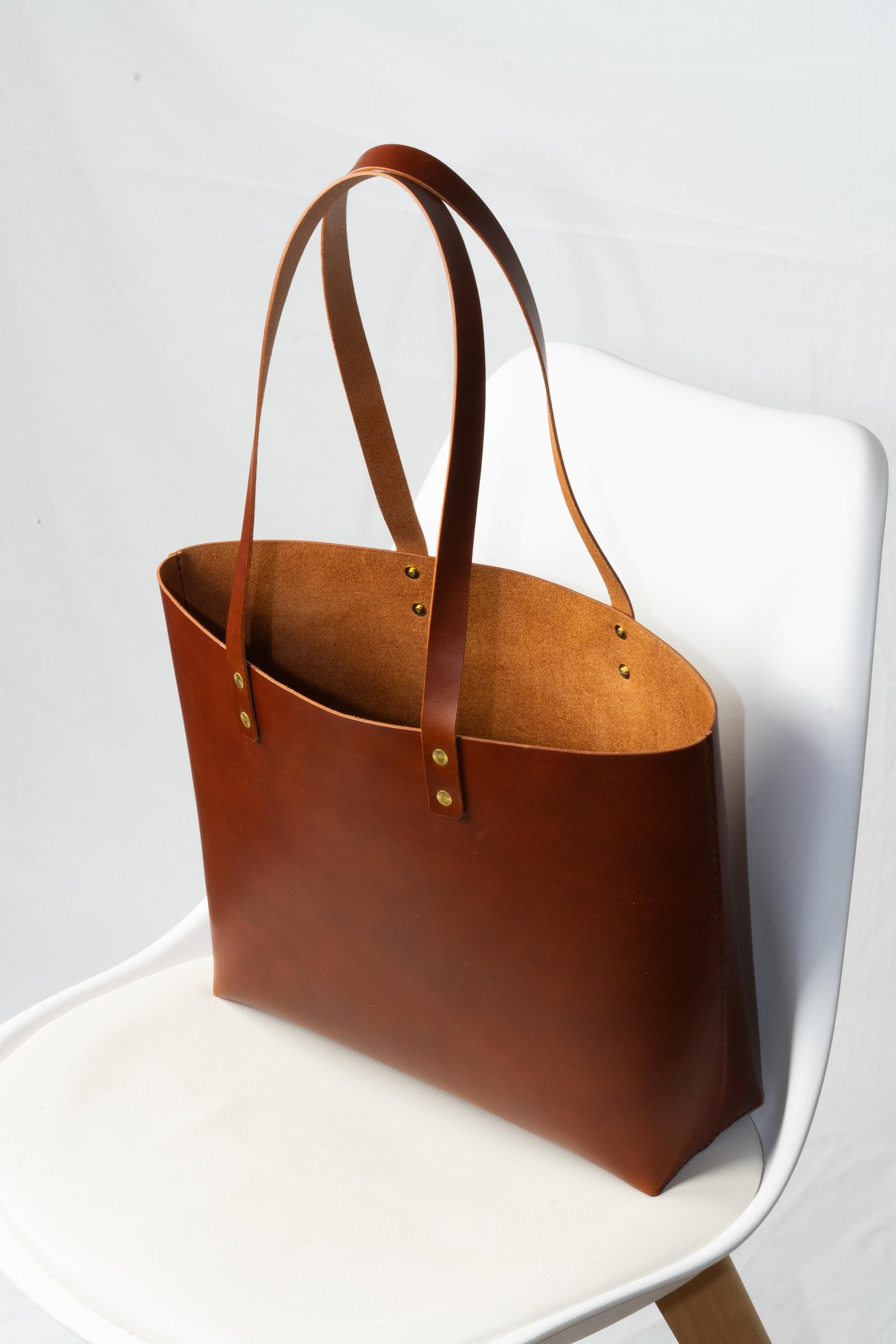 Large Leather Tote Bag for Women Leather Shopper - Shoulder Bag & Crossbody Purse - Roomy Market Tote Bag XXL