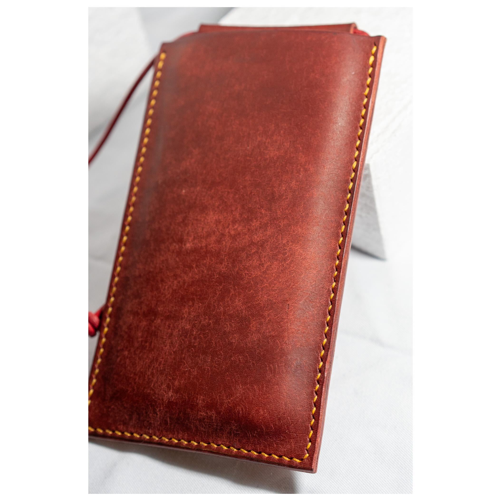 Personalized Leather iPhone Case Handmade | Vegetable Tanned Leather Phone Cover | Customizable Gift for Him, Gift for Her | Anniversary Gif