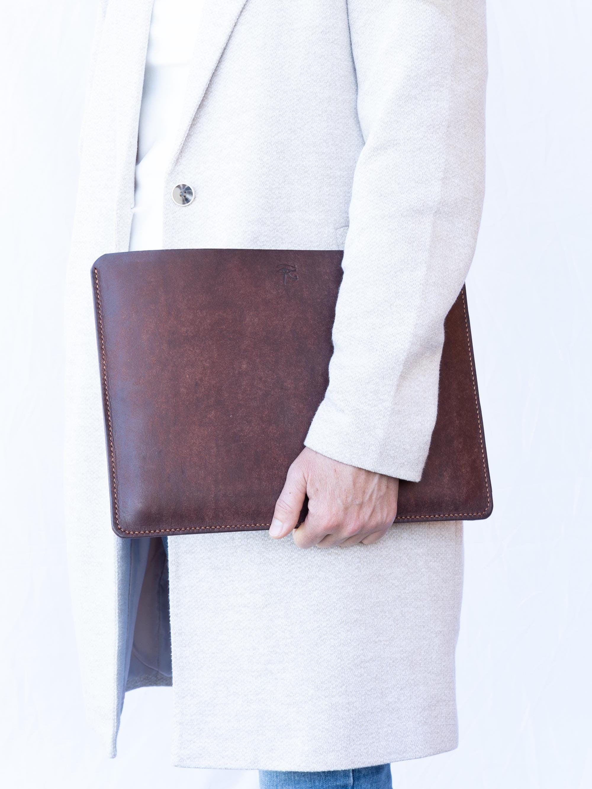 Leather MacBook sleeve | MacBook Case | minimalist iPad sleeve | Laptop case 11, 13, 14, 15, 16,17