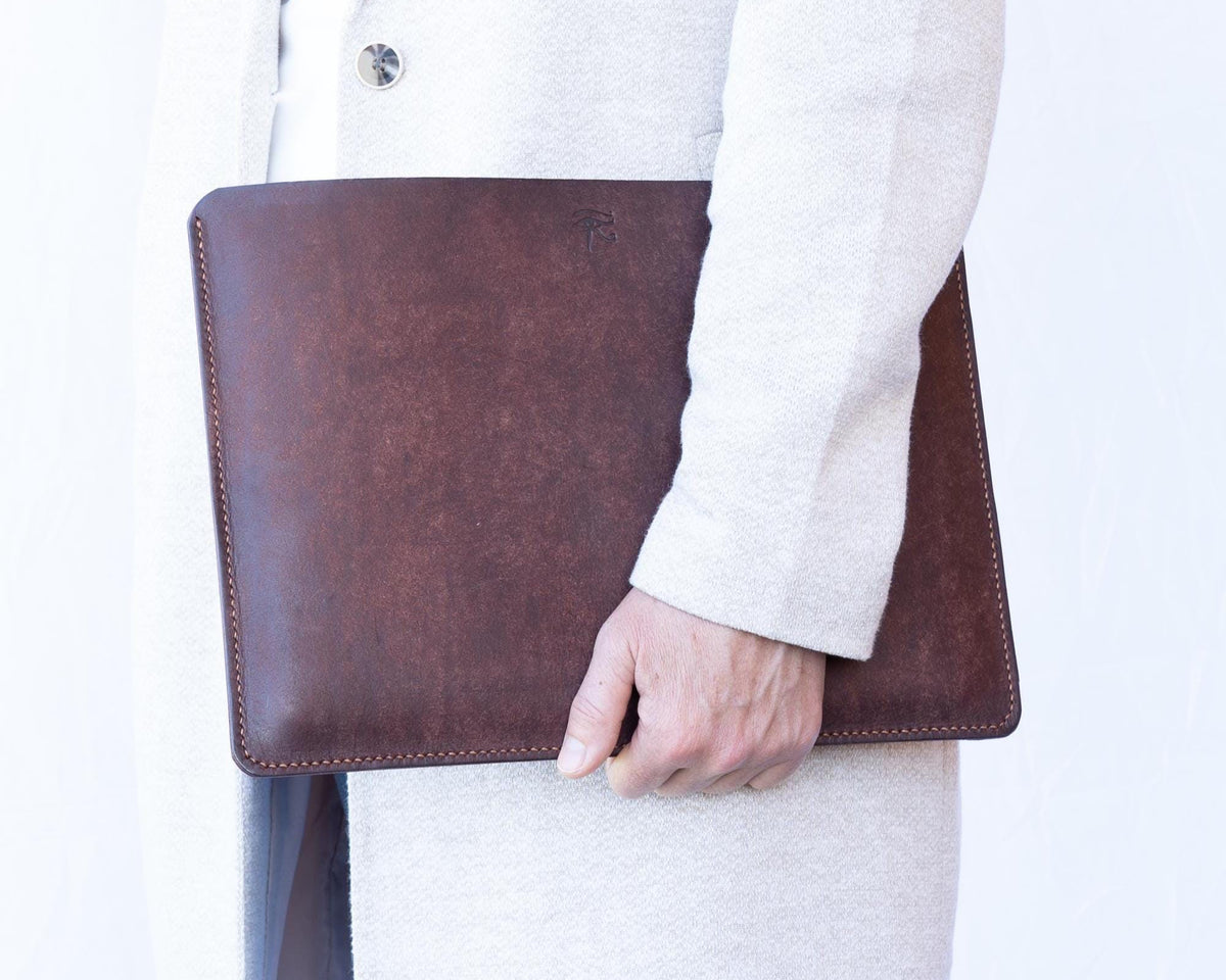 Leather MacBook sleeve | MacBook Case | minimalist iPad sleeve | Laptop case 11, 13, 14, 15, 16,17