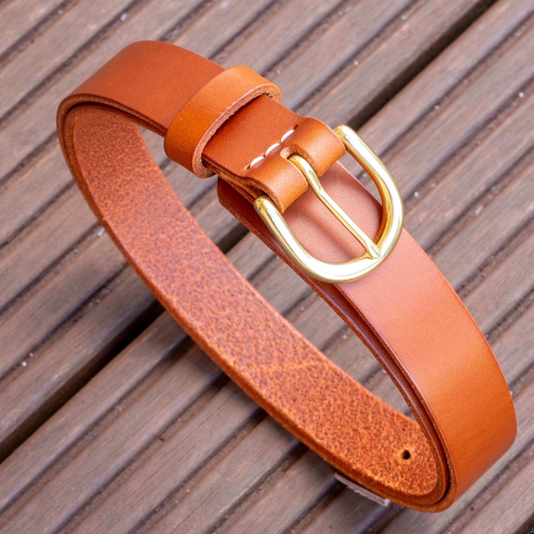 Custom-Made Leather Belt for women belt handmade women's leather belt | 2, 2,5, 3,2, 3,8 cm jeans belt Vintage leather belt | Gift for her