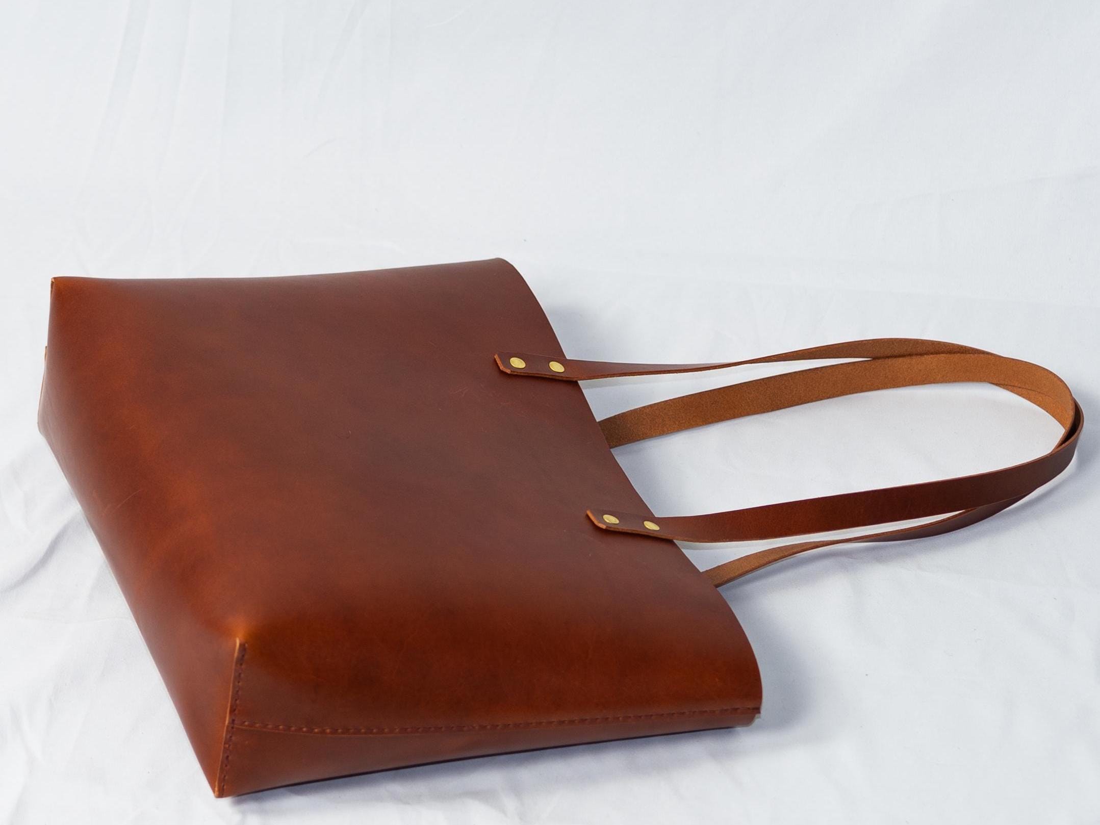 Large Leather Tote Bag for Women Leather Shopper - Shoulder Bag & Crossbody Purse - Roomy Market Tote Bag XXL