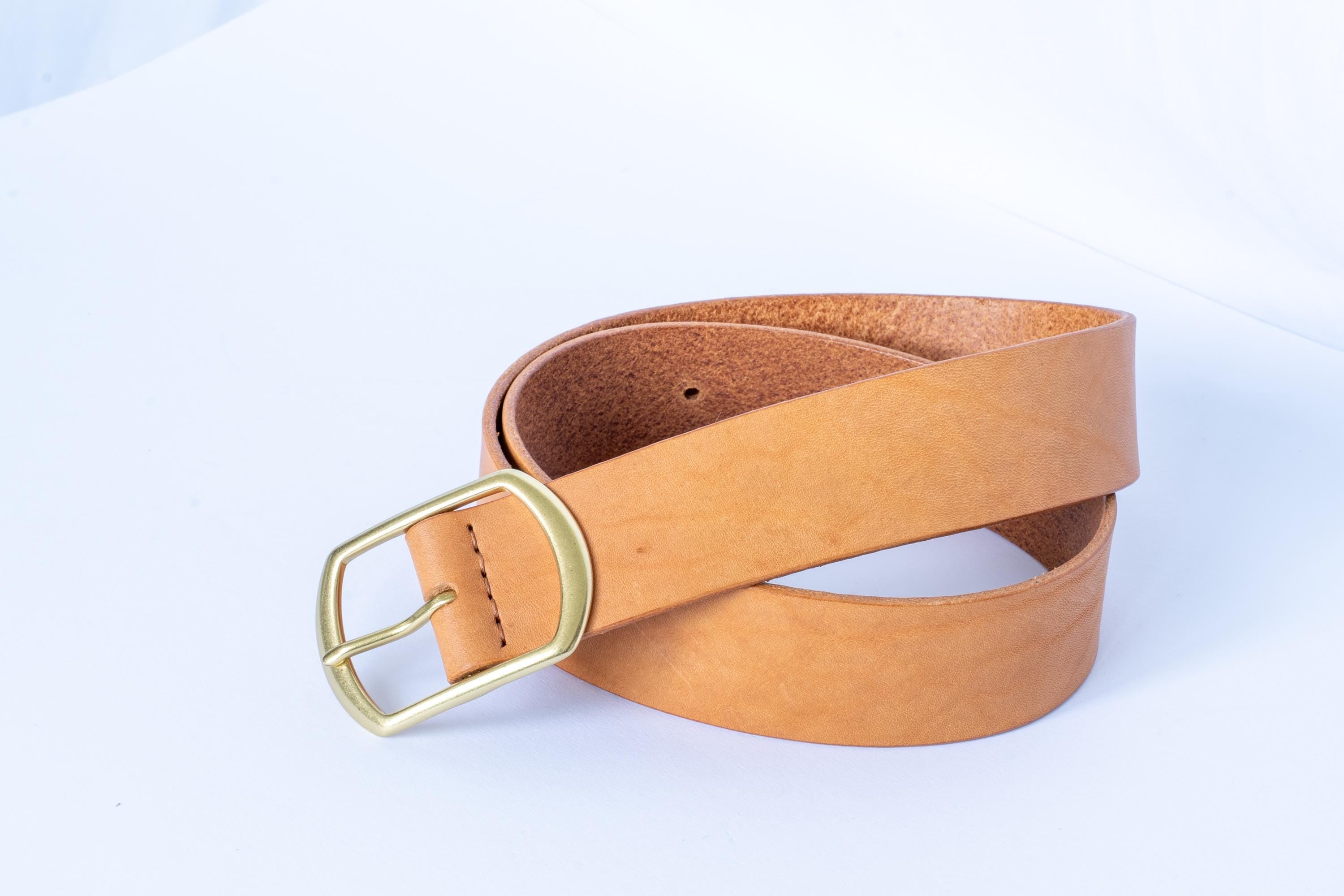 Custom-Made Leather Belt for women belt handmade women's leather belt | 3,8 cm jeans belt Vintage leather belt | Gift for her Luxury belt