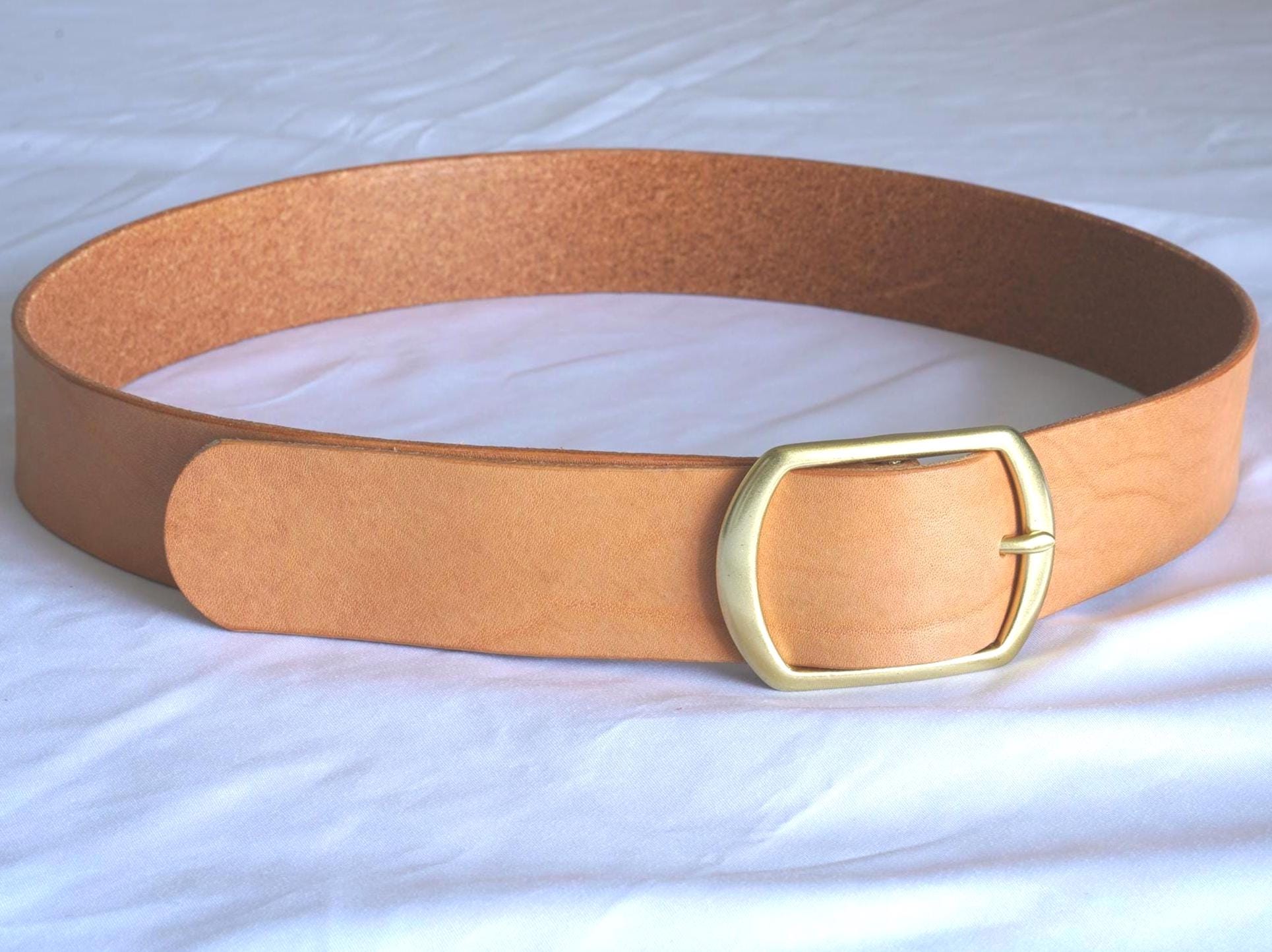 Custom-Made Leather Belt for women belt handmade women's leather belt | 3,8 cm jeans belt Vintage leather belt | Gift for her Luxury belt