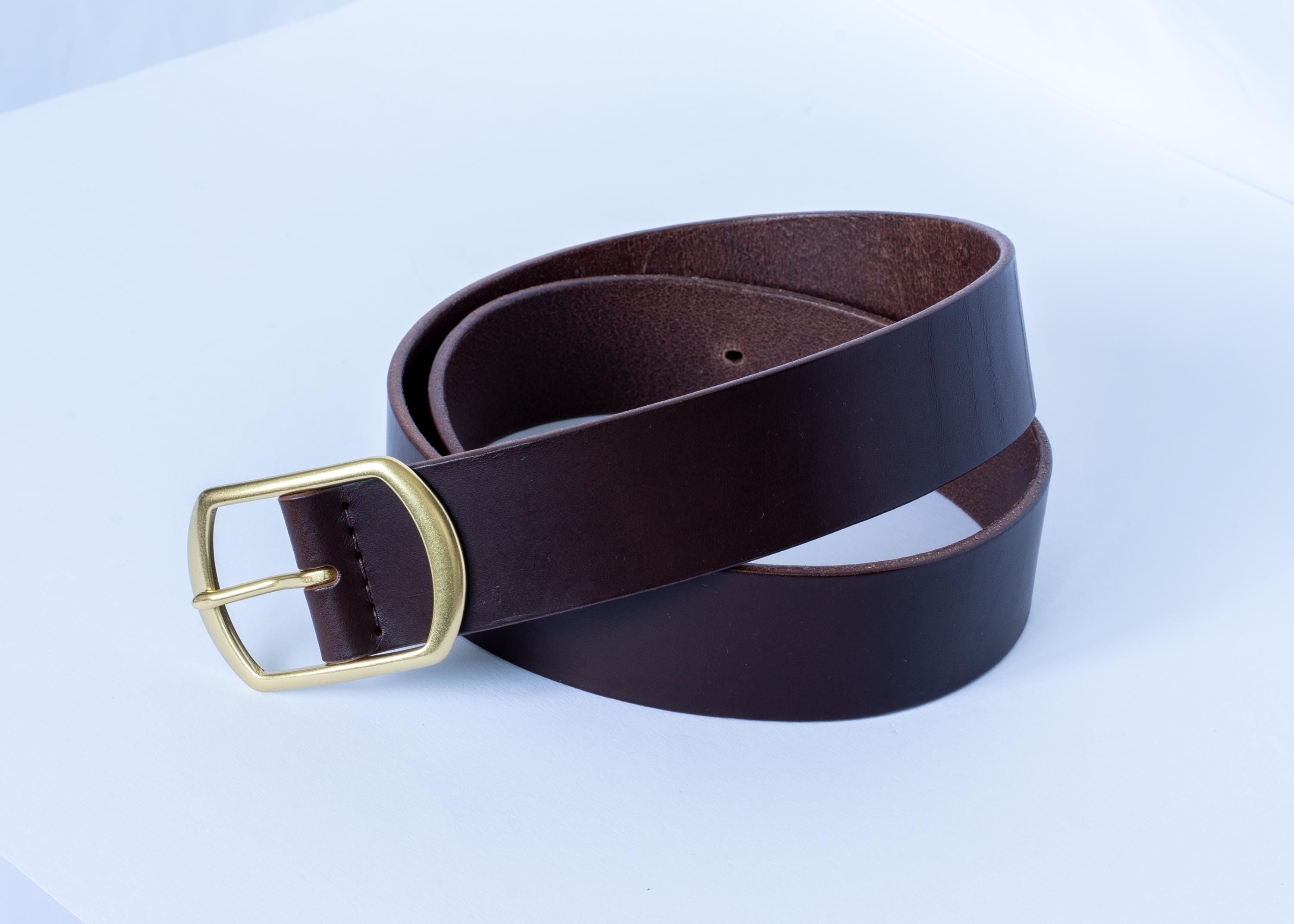 Custom-Made Leather Belt for women belt handmade women's leather belt | 3,8 cm jeans belt Vintage leather belt | Gift for her Luxury belt