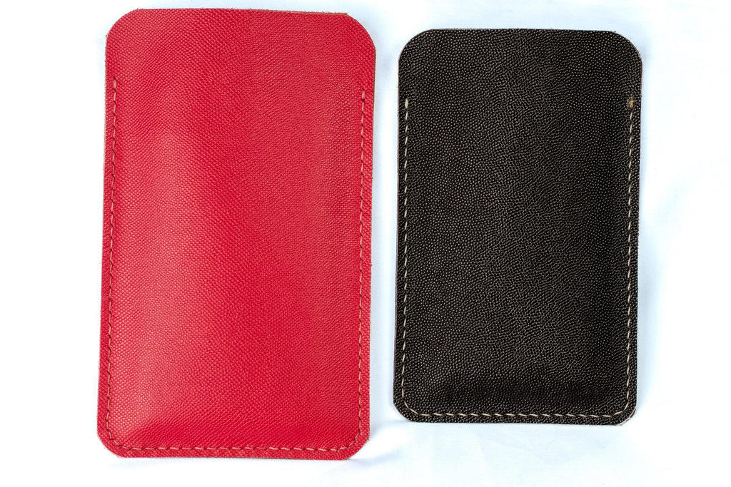 Hand-stitched Leather Case for Your Smartphone - iPhone Case, Every Stitch Sewn by Hand • iPhone Etui