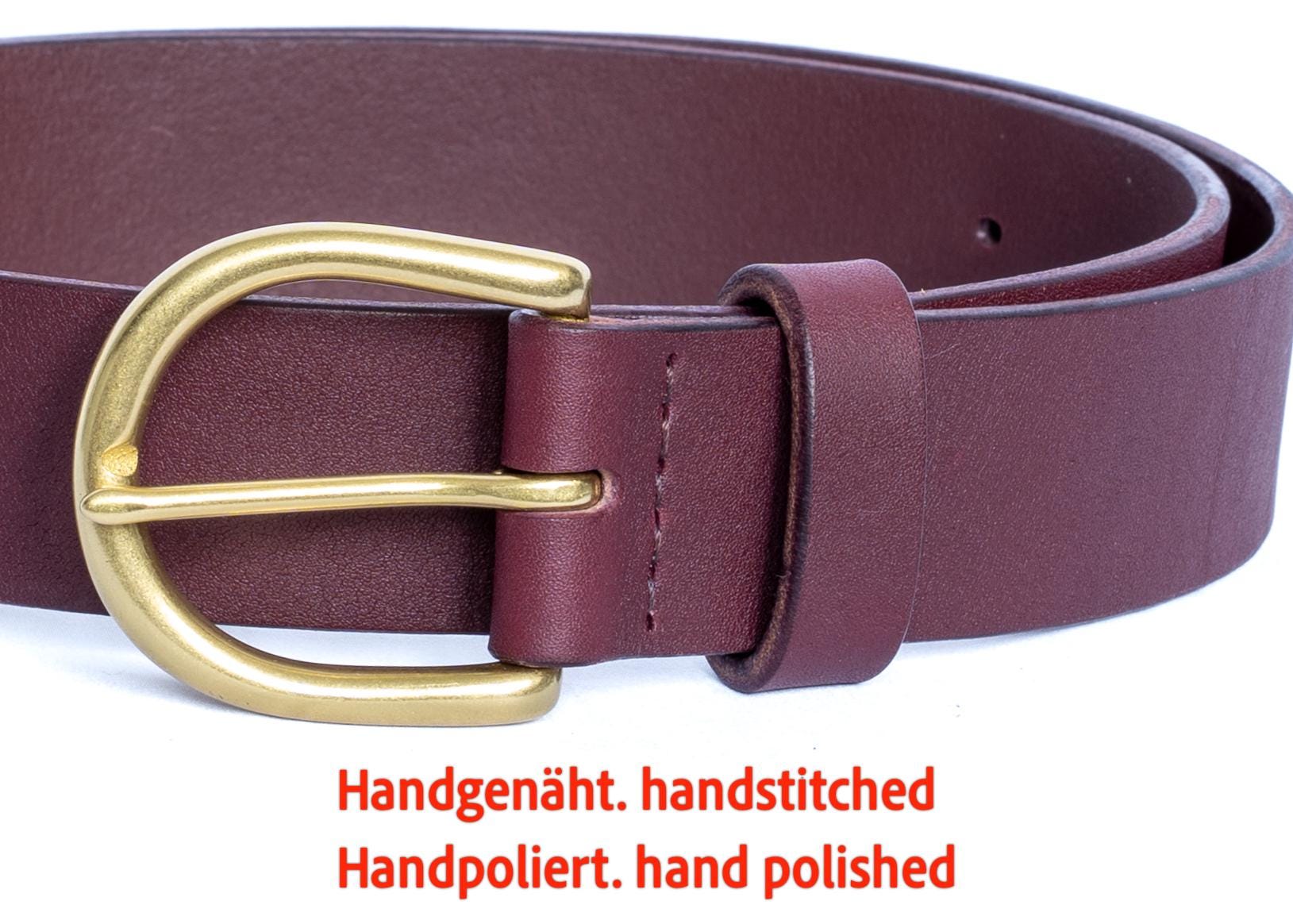 Custom-Made Leather Belt for women belt handmade women's leather belt | 2,5 ,3,2, 3,8 cm jeans belt Vintage leather belt | Gift for her