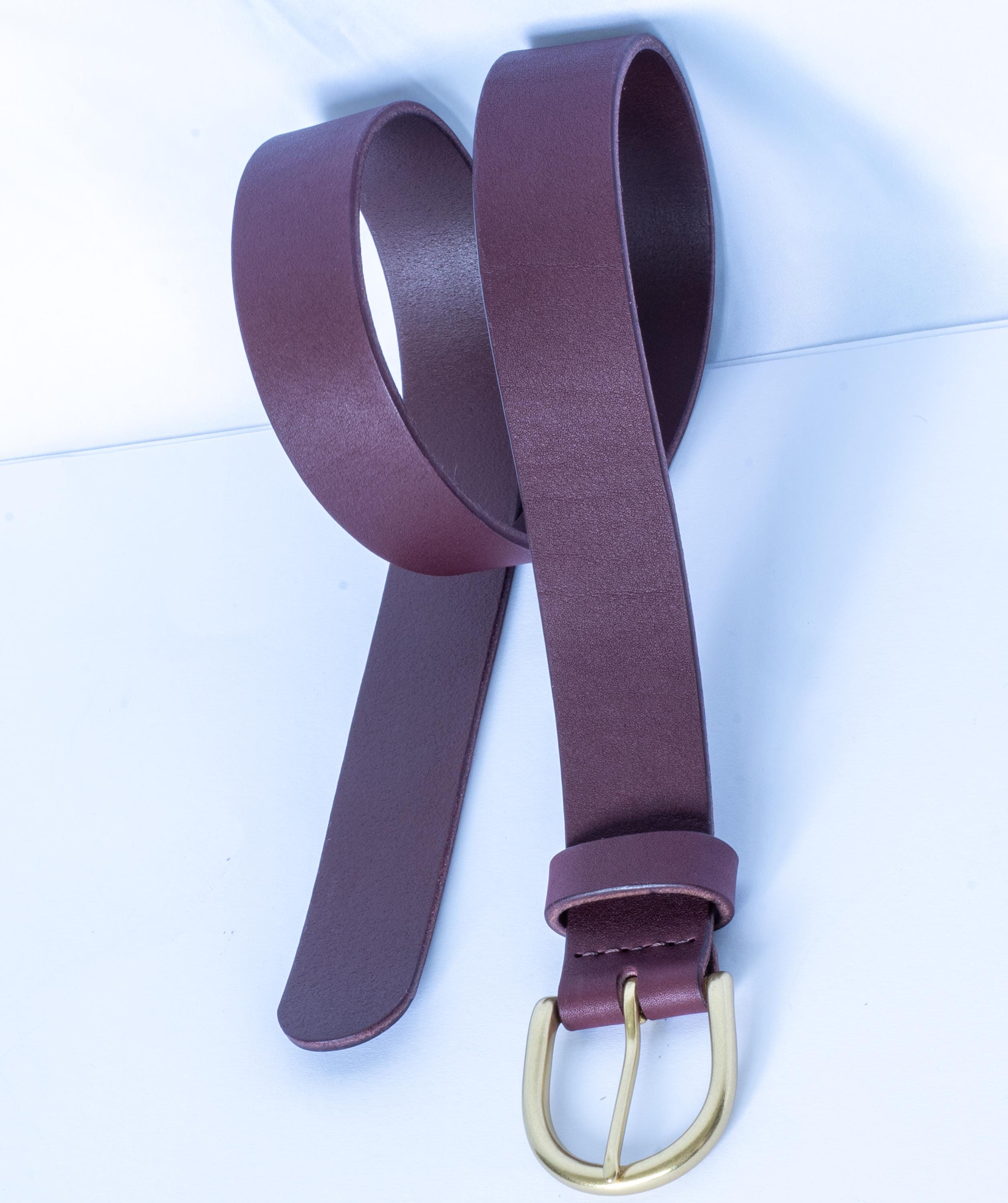 Custom-made leather belts for jeans belt Classic belt – 3,8 cm premium Leather belt . made in Germany
