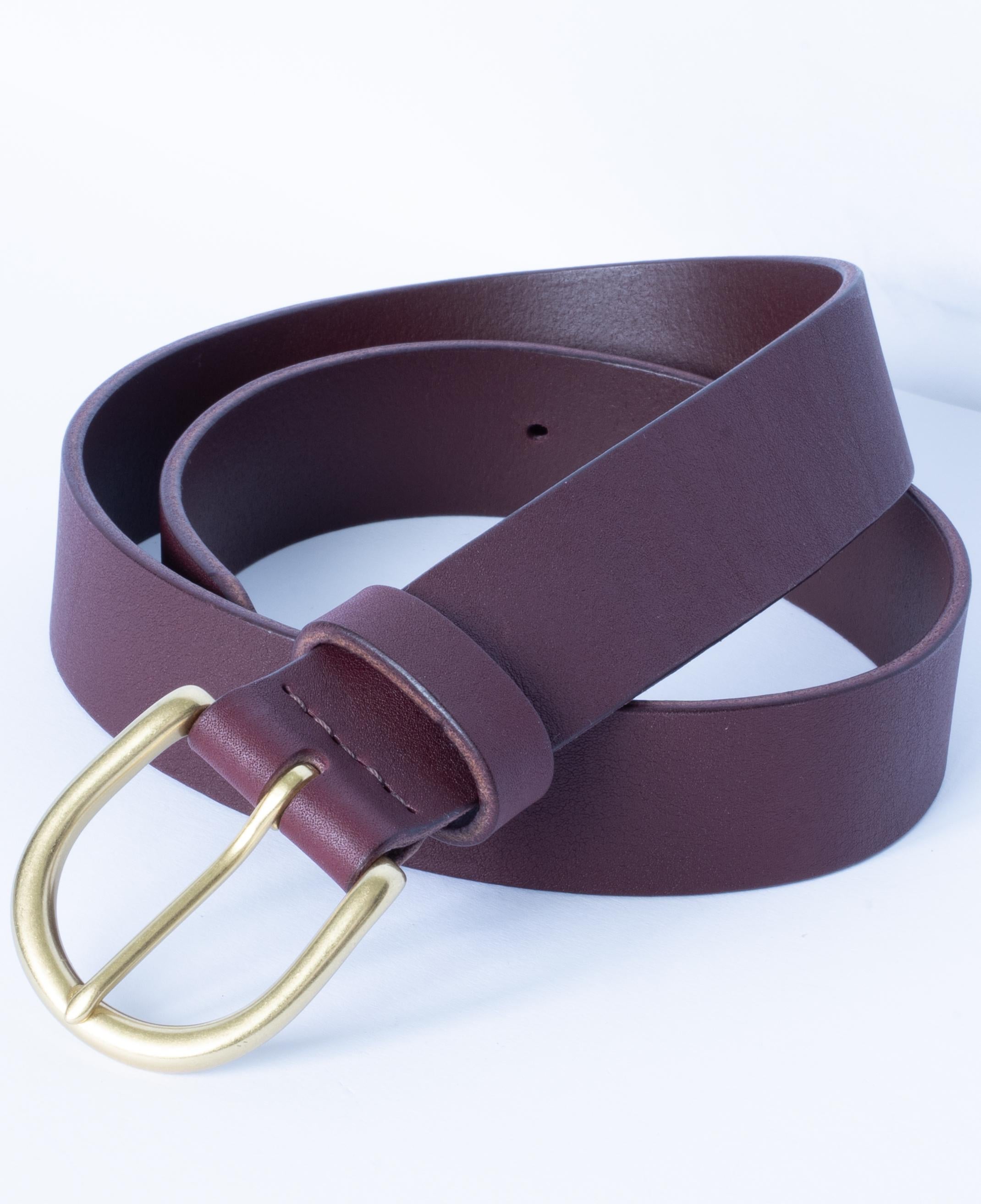 Custom-made leather belts for jeans belt Classic belt – 3,8 cm premium Leather belt . made in Germany