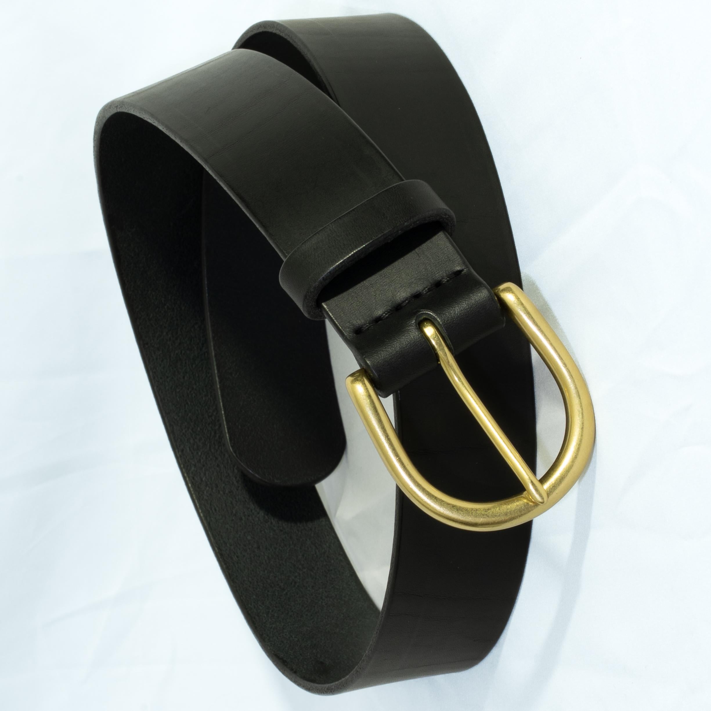 Custom-made leather belts for jeans belt Classic belt – 3,8 cm premium Leather belt . made in Germany