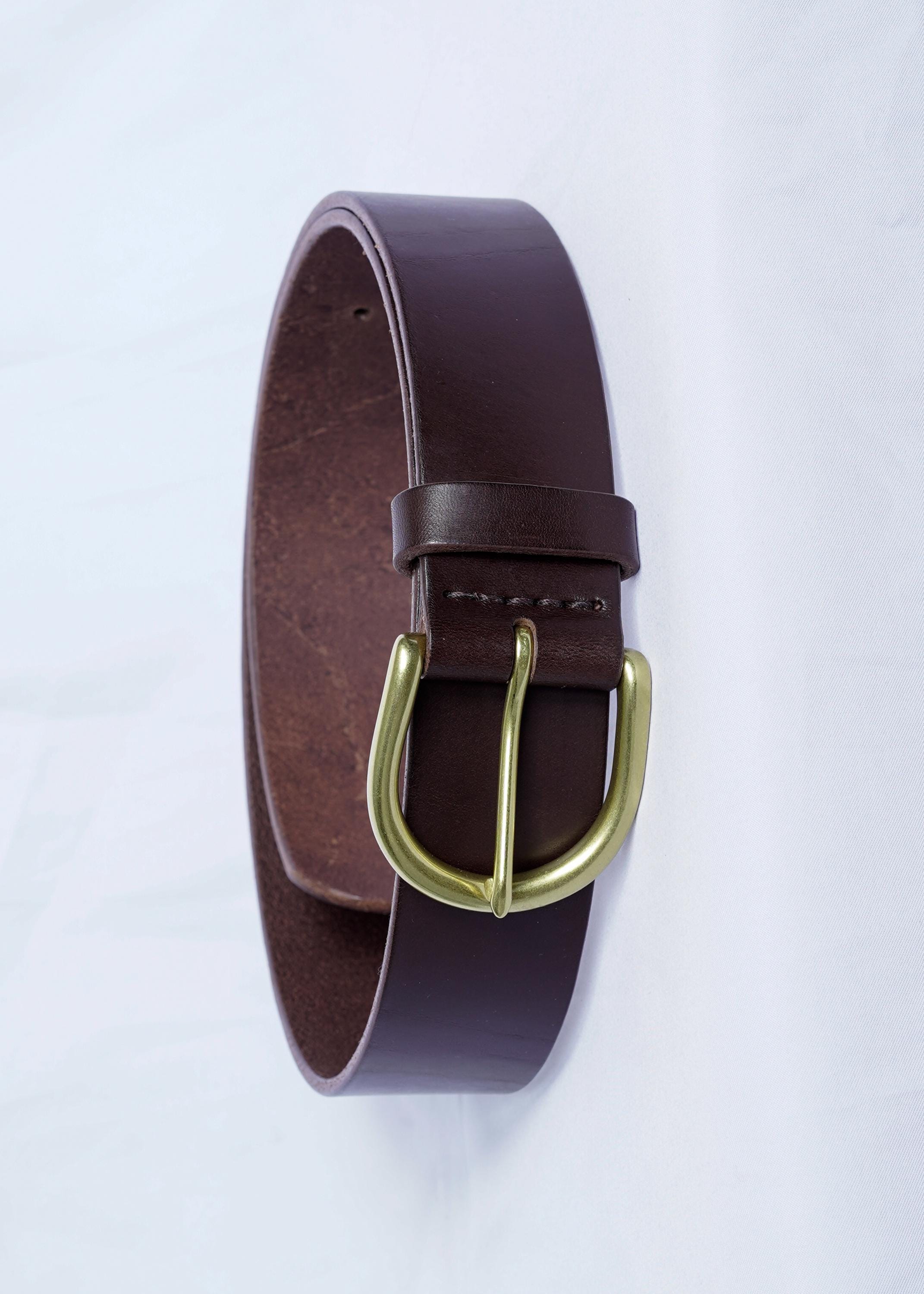 Custom-made leather belts for jeans belt Classic belt – 3,8 cm premium Leather belt . made in Germany