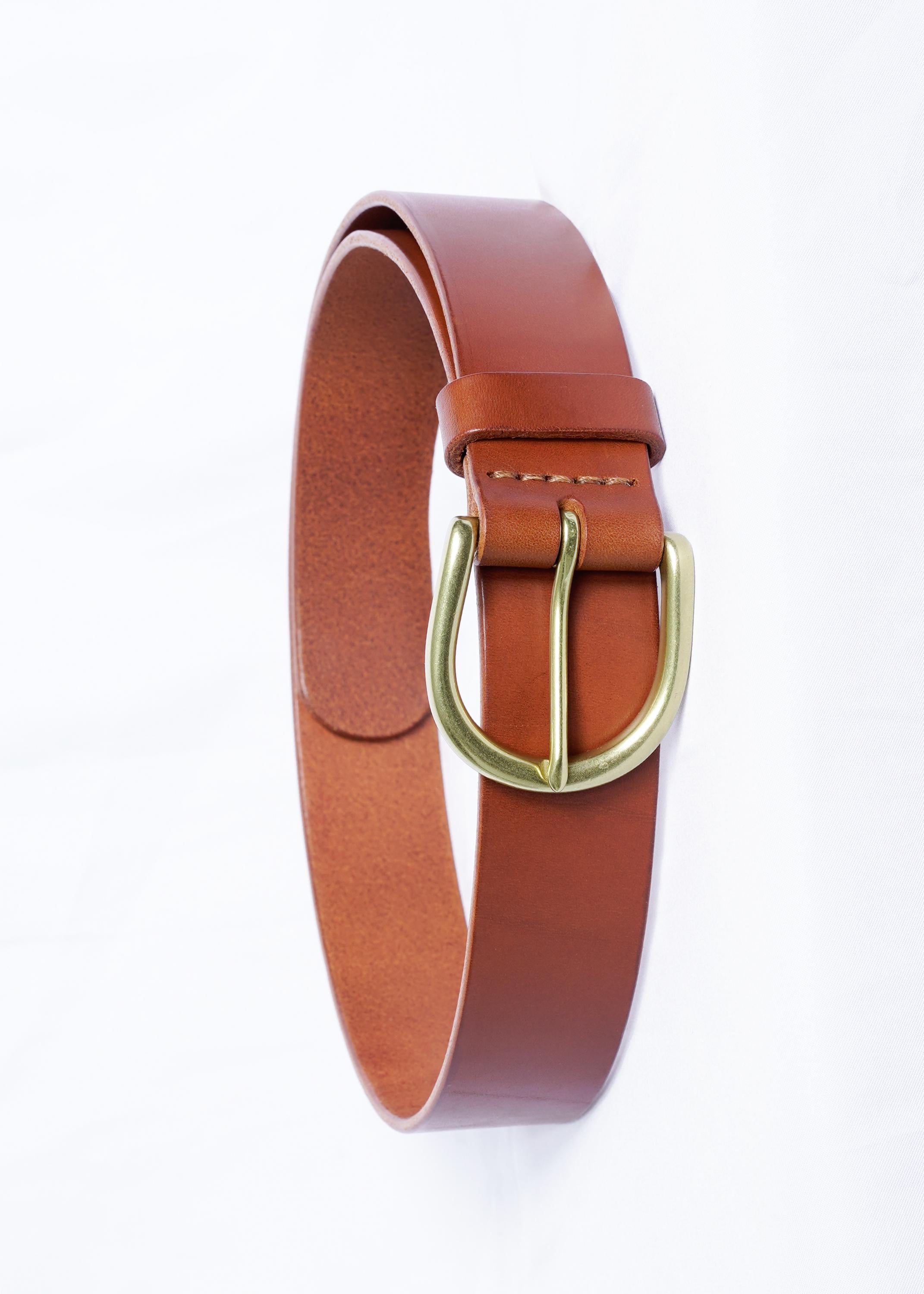 Custom-made leather belts for jeans belt Classic belt – 3,8 cm premium Leather belt . made in Germany