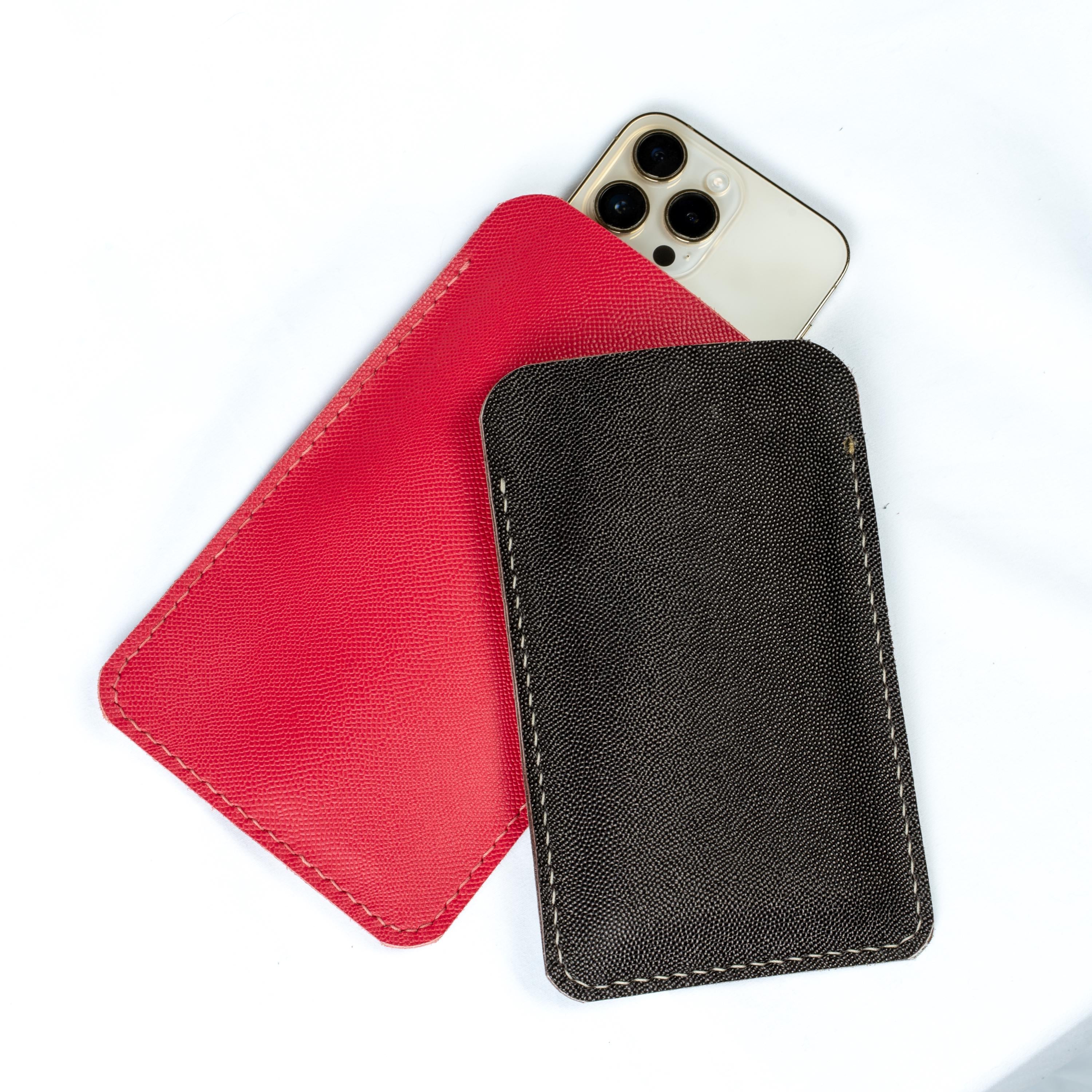 Hand-stitched Leather Case for Your Smartphone - iPhone Case, Every Stitch Sewn by Hand • iPhone Etui
