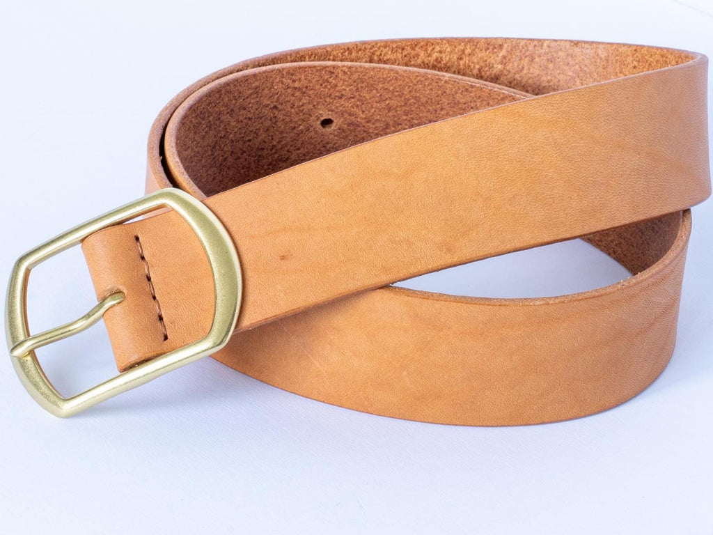 Custom made belt for women belt Vegetable-Tanned Tuscan Leather | 3,8 cm women belt for jeans belt for women vintage belt