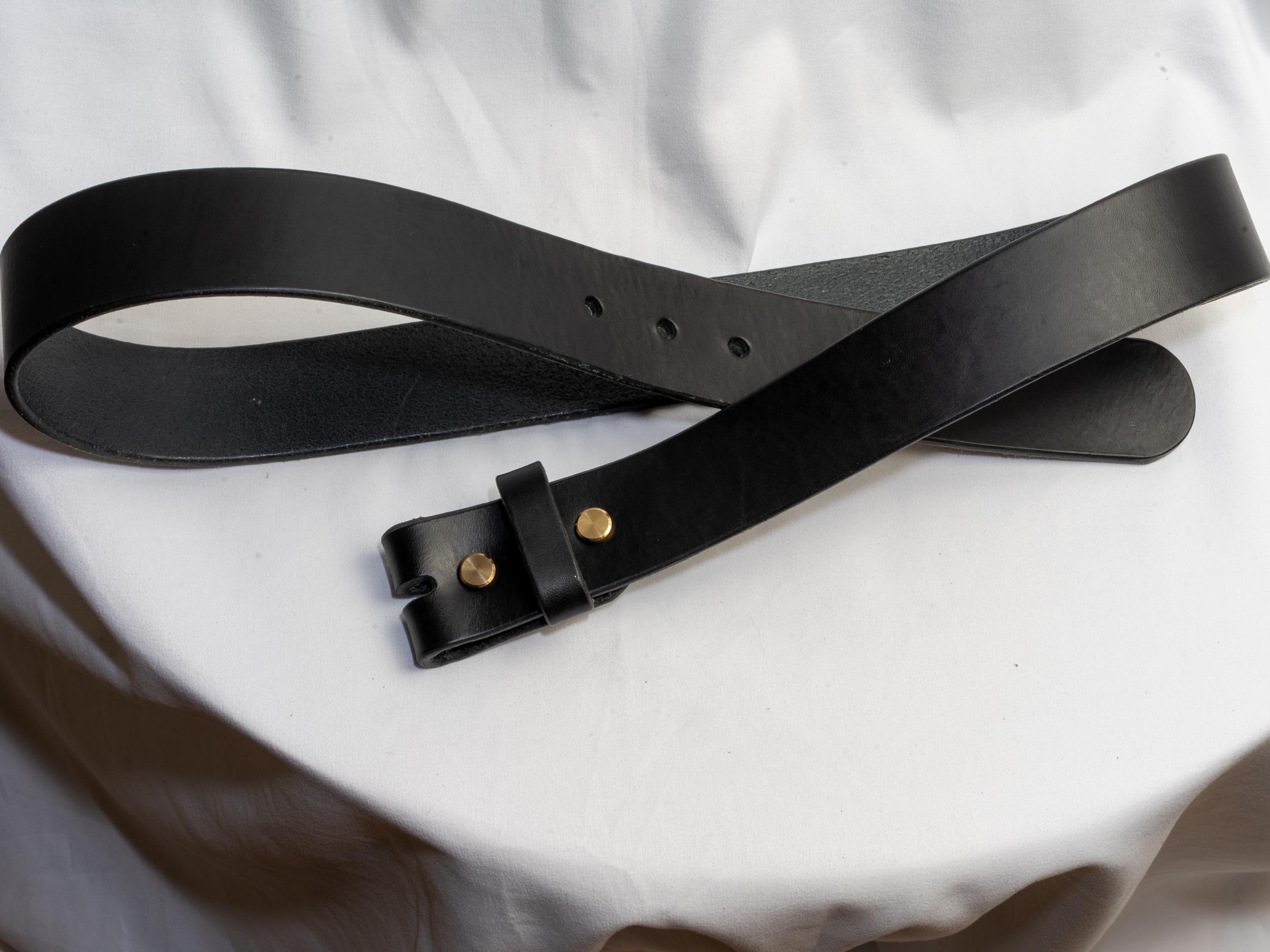 Belt Blank for Buckle | Vegetable Tanned Leather Belt Strap | Tuscan Leather | Unfinished Belt 2cm 2.5cm 3cm 3.2cm 3.5cm 3.8cm 4cm