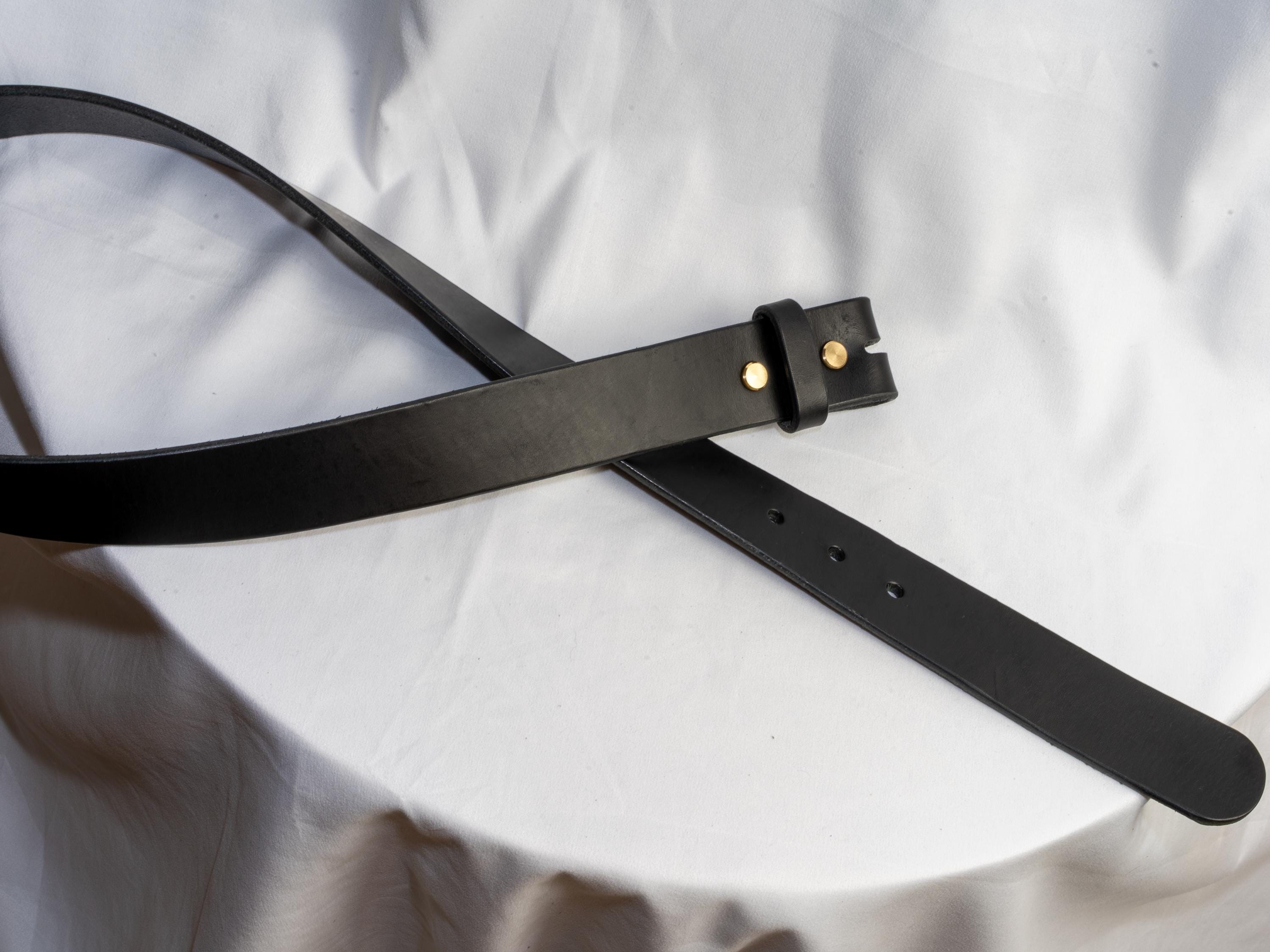 Belt Blank for Buckle | Vegetable Tanned Leather Belt Strap | Tuscan Leather | Unfinished Belt 2cm 2.5cm 3cm 3.2cm 3.5cm 3.8cm 4cm