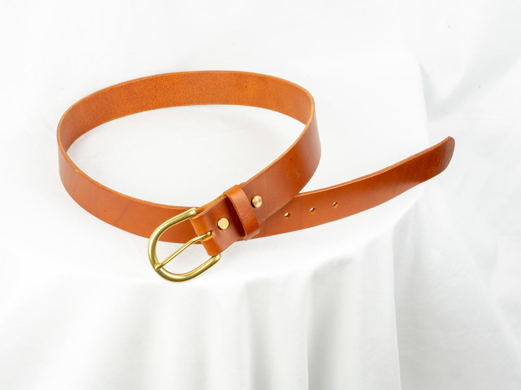 Custom-Made Leather Belt for women belt handmade women's leather belt | 3,8 cm jeans belt Vintage leather belt | Gift for her Luxury belt