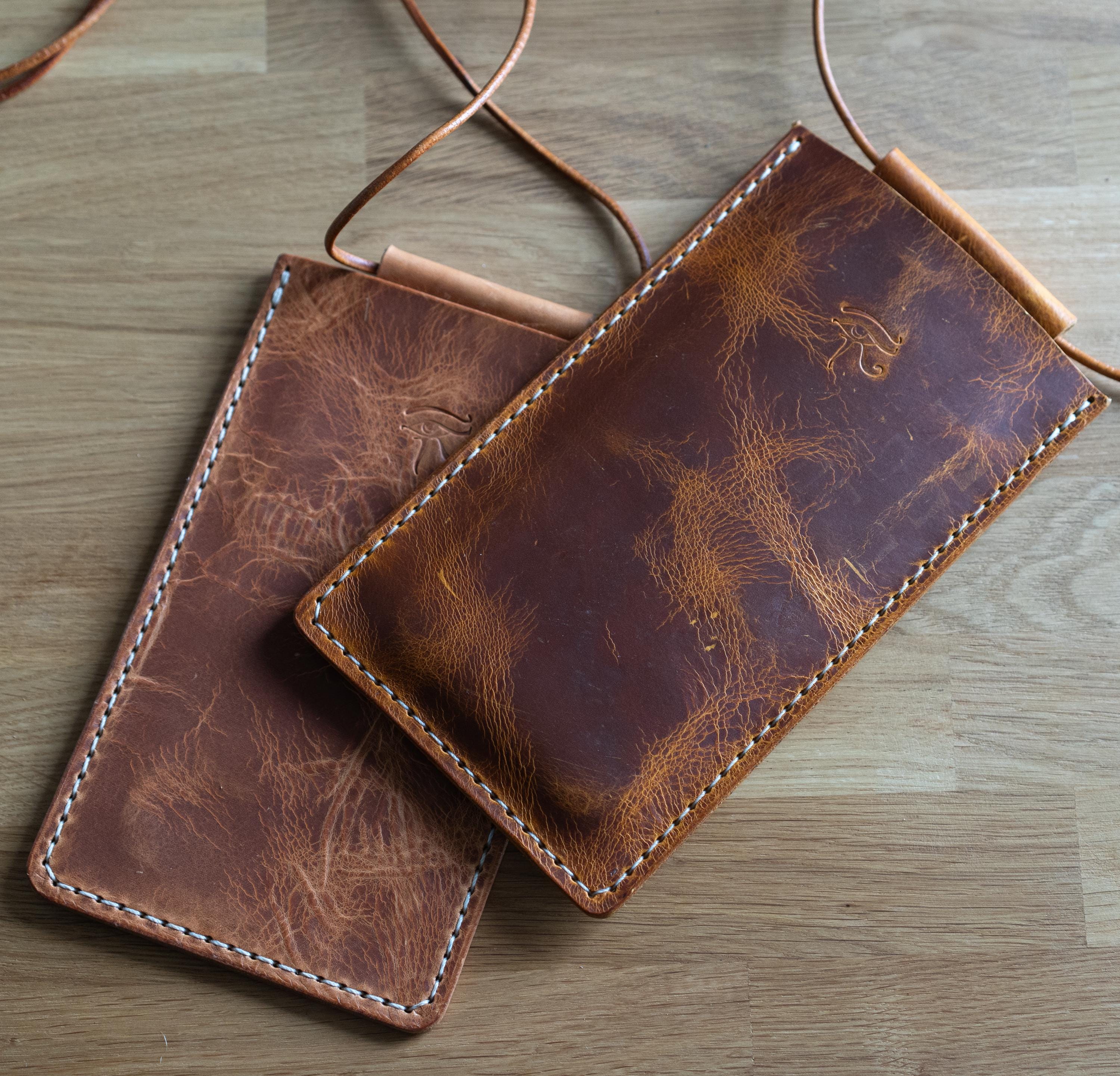 Personalisiert iPhone Hülle Leder Handmade Geschenk für Ihn | Phone cover | Custom Cover für iPhone | Jahrestag