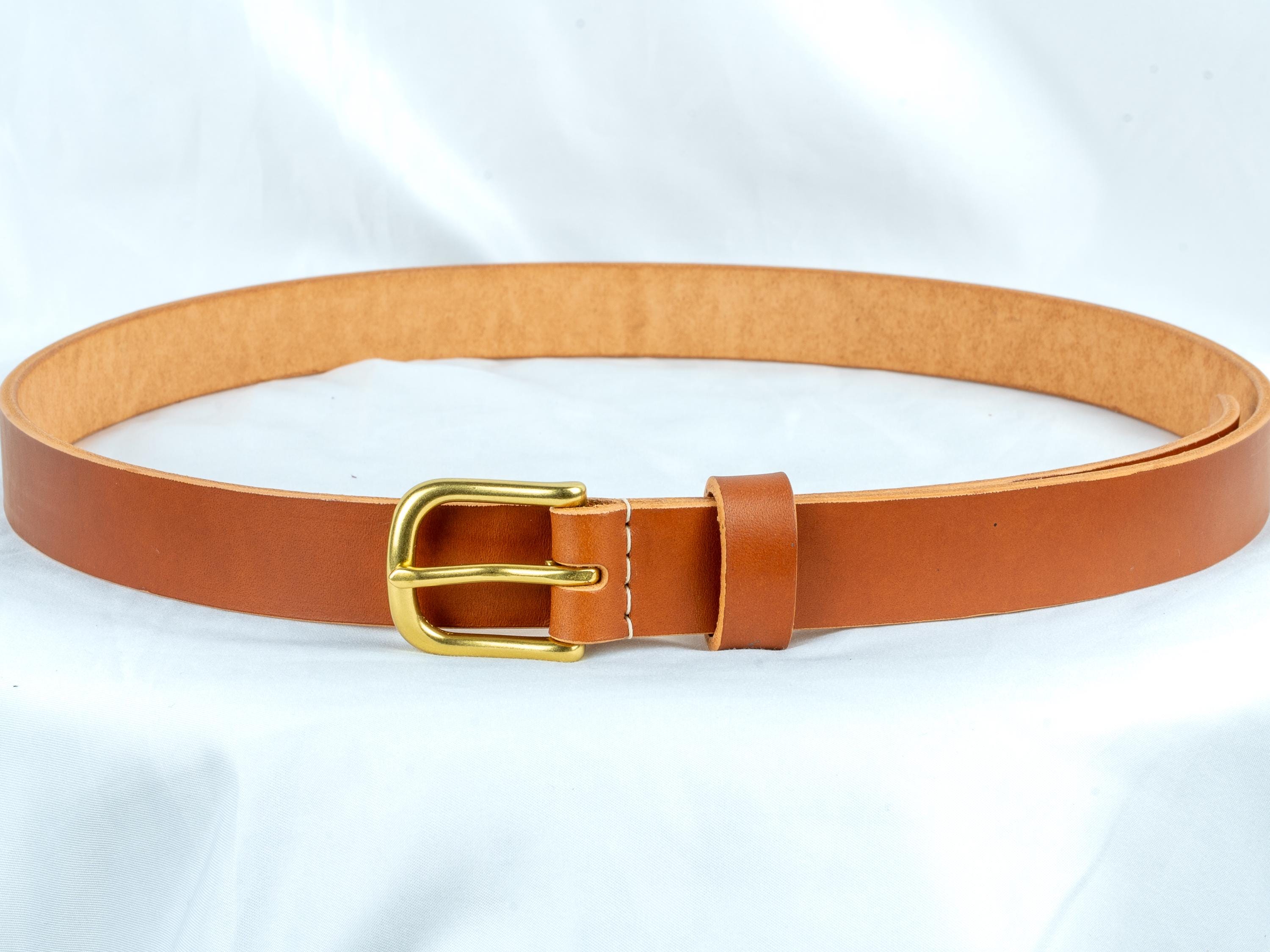 women leather belt costum-made belt for women's and Men belt | vintage leather belt | 3,2 and 3,8 cm made to order leather belt