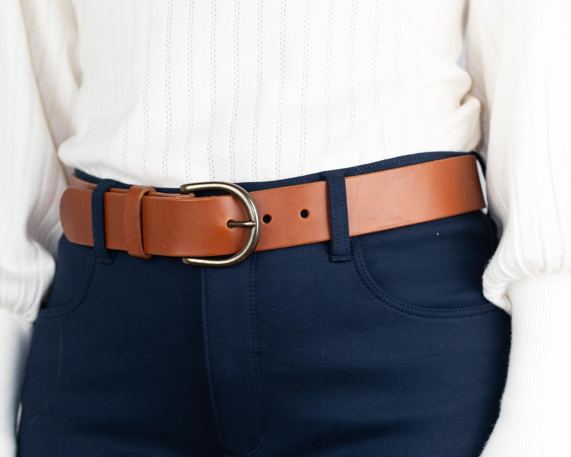 Custom-Made Leather Belt for women belt handmade women's leather belt | 3,8 cm jeans belt Vintage leather belt | Gift for her Luxury belt
