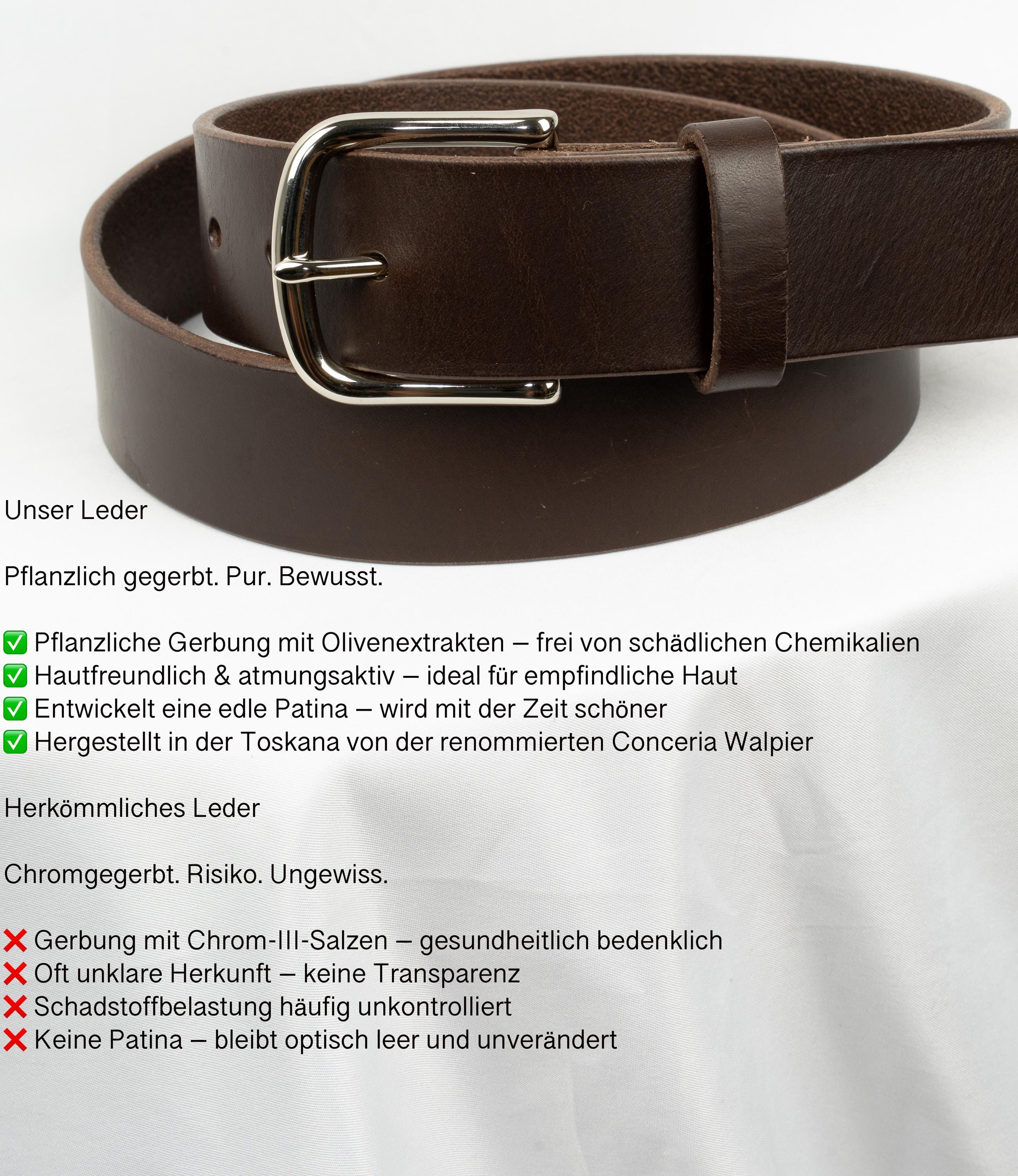 Women Men Leather Belt Custom | 3.8cm Vegetable Tanned | Unisex Jeans Belt | Jeans Belt | Brown Belt