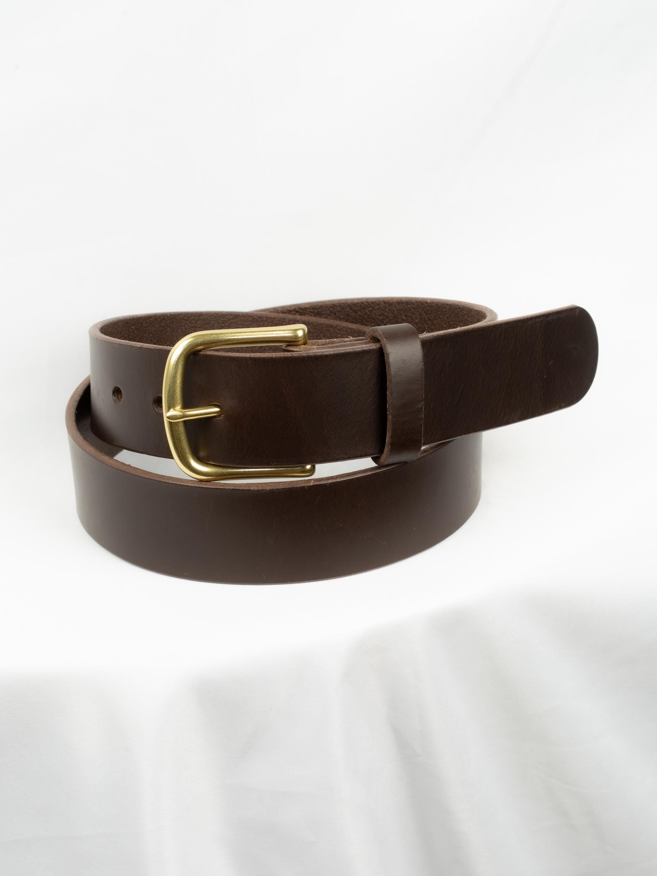 Women Men Leather Belt Custom | 3.8cm Vegetable Tanned | Unisex Jeans Belt | Jeans Belt | Brown Belt