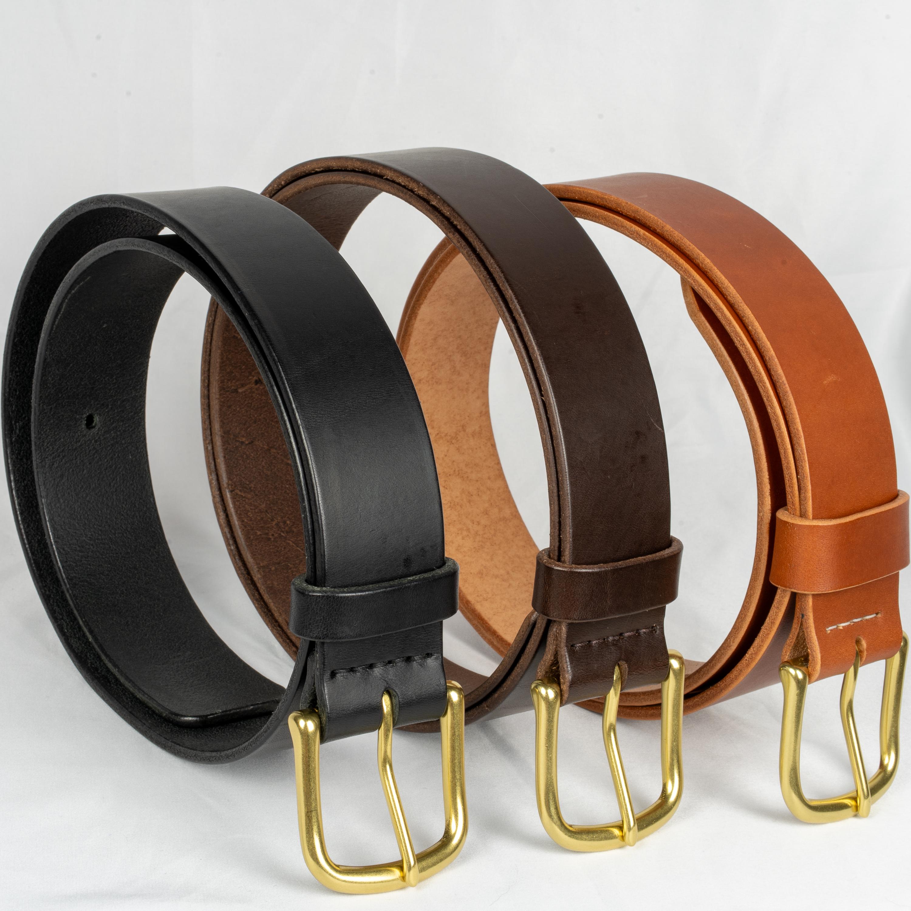 women leather belt costum-made belt for women leather belt vintage leather black belt brown / 3,8 cm made to order leather belt
