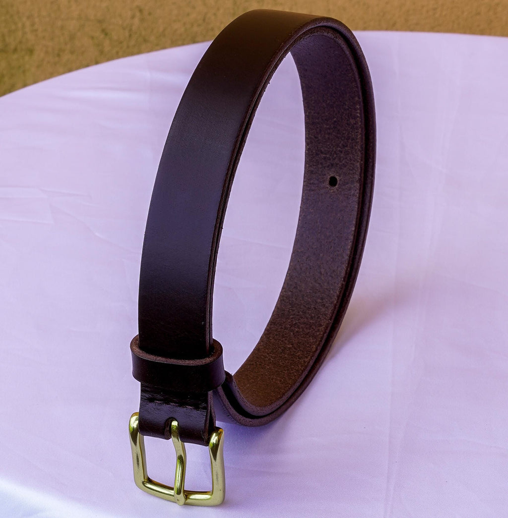 The Artisan's Belt: Custom-Made from Vegetable-Tanned Tuscan Leather | Handcrafted | Personalized Men's & Women's Belt | Heirloom Quality