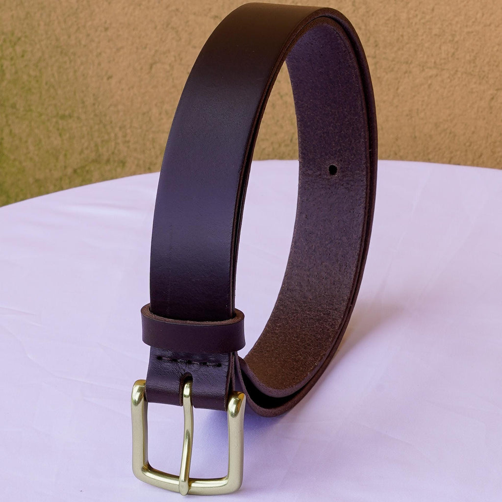 The Artisan's Belt: Custom-Made from Vegetable-Tanned Tuscan Leather | Handcrafted | Personalized Men's & Women's Belt | Heirloom Quality