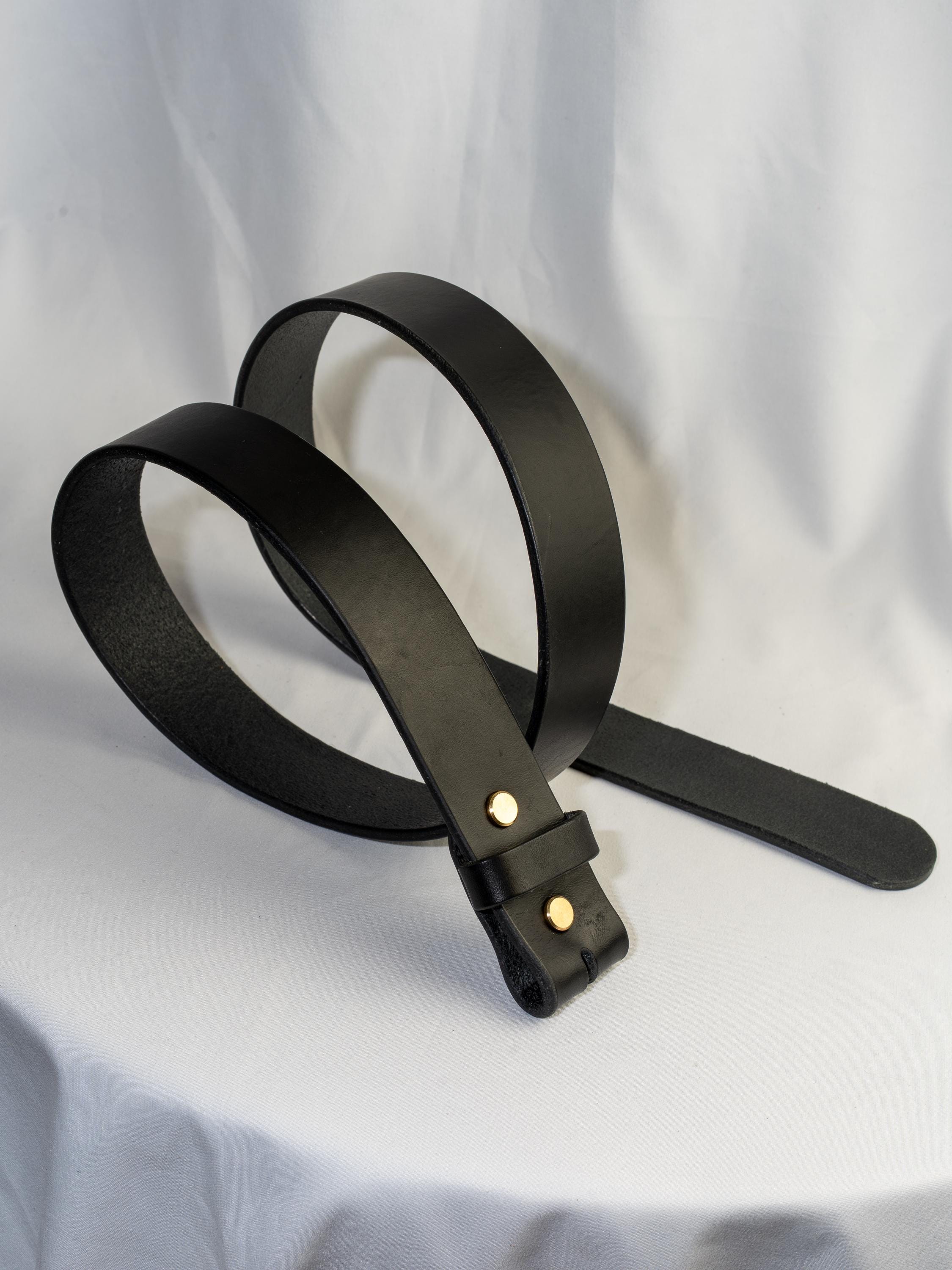 Belt Blank for Buckle | Vegetable Tanned Leather Belt Strap | Tuscan Leather | Unfinished Belt 2cm 2.5cm 3cm 3.2cm 3.5cm 3.8cm 4cm