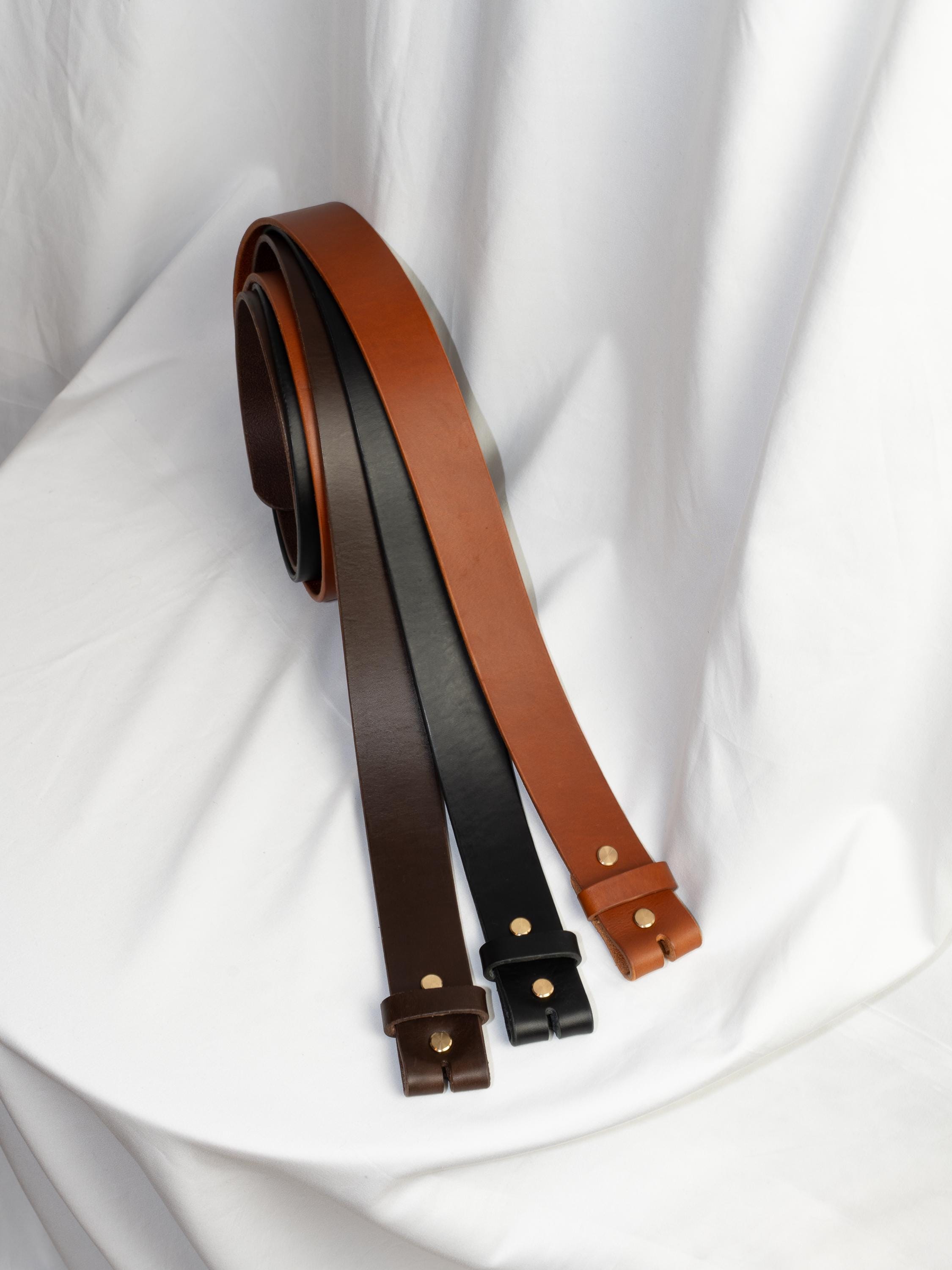 Belt Blank for Buckle | Vegetable Tanned Leather Belt Strap | Tuscan Leather | Unfinished Belt 2cm 2.5cm 3cm 3.2cm 3.5cm 3.8cm 4cm