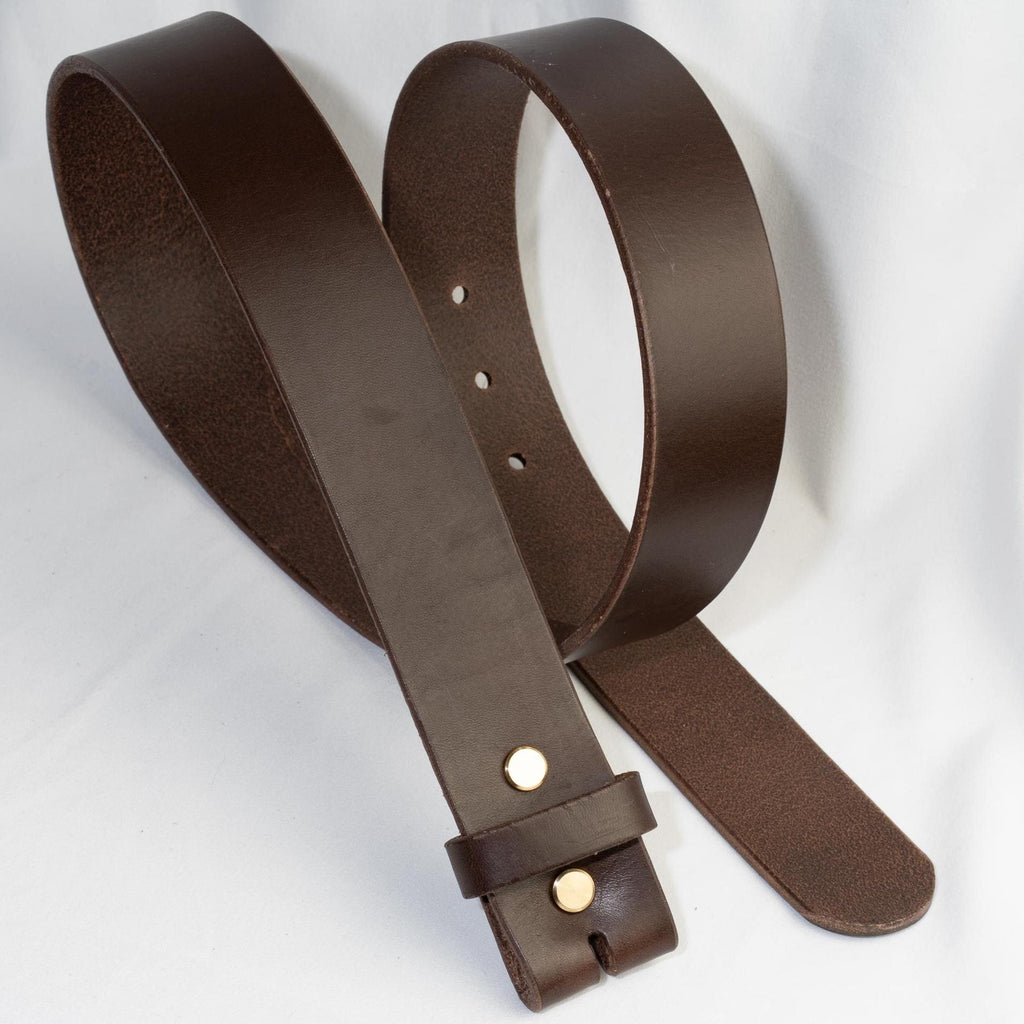 Belt Blank for Buckle | Vegetable Tanned Leather Belt Strap | Tuscan Leather | Unfinished Belt 2cm 2.5cm 3cm 3.2cm 3.5cm 3.8cm 4cm