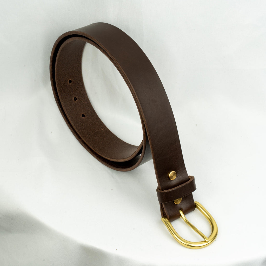 Custom-Made Leather Belt for women belt handmade women's leather belt | 3,8 cm jeans belt Vintage leather belt | Gift for her Luxury belt