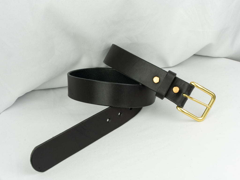 Women Men Leather Belt Custom | 3.8cm Vegetable Tanned | Unisex Jeans Belt | Jeans Belt | Black Brown Cognac Belt