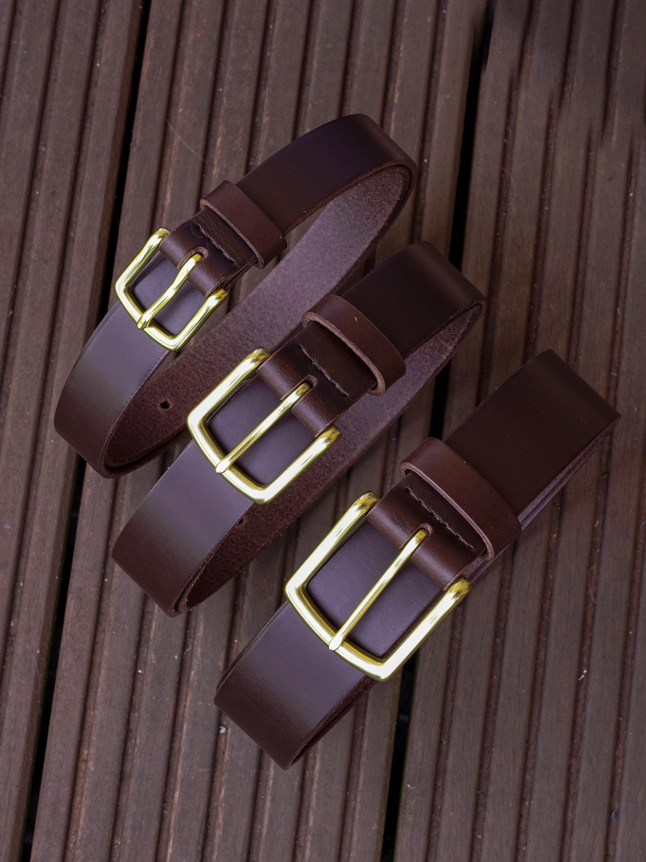 The Artisan's Belt: Custom-Made from Vegetable-Tanned Tuscan Leather | Handcrafted | Personalized Men's & Women's Belt | Heirloom Quality