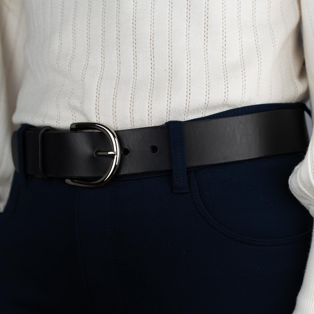 Custom-Made Leather Belt for women belt handmade women's leather belt | 3,8 cm jeans belt Vintage leather belt | Gift for her Luxury belt