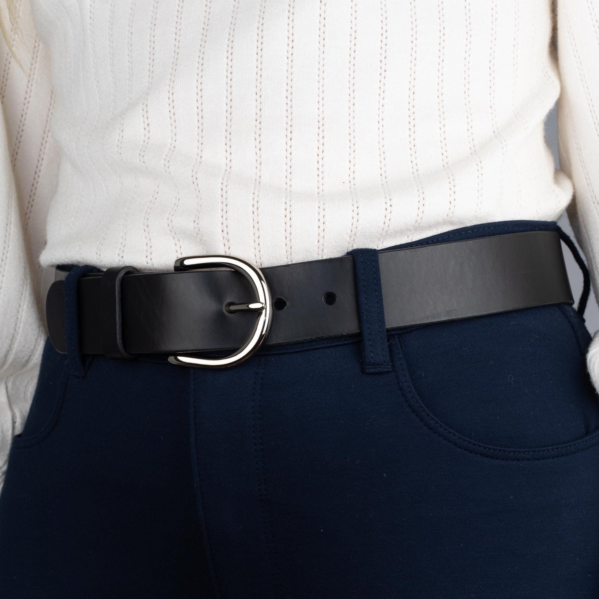 Custom-Made Leather Belt for women belt handmade women's leather belt | 3,8 cm jeans belt Vintage leather belt | Gift for her Luxury belt