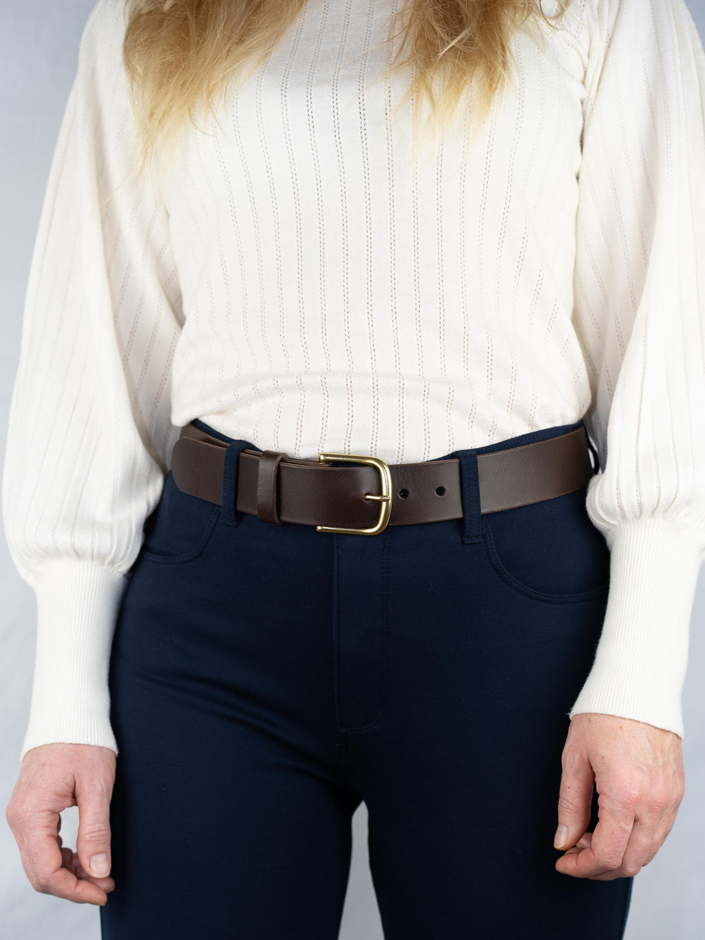 Women Men Leather Belt Custom | 3.8cm Vegetable Tanned | Unisex Jeans Belt | Jeans Belt | Brown Belt