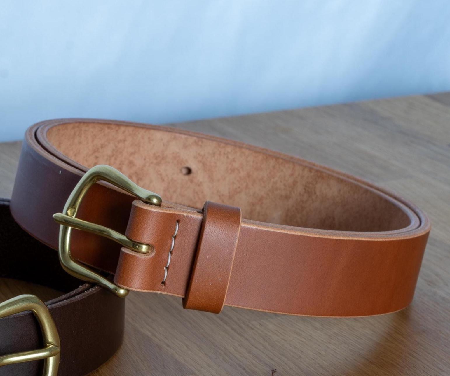 Custom-Made Leather Belt for women belt handmade women's leather belt | 3,2 cm jeans belt Vintage leather belt | Gift for her Luxury belt