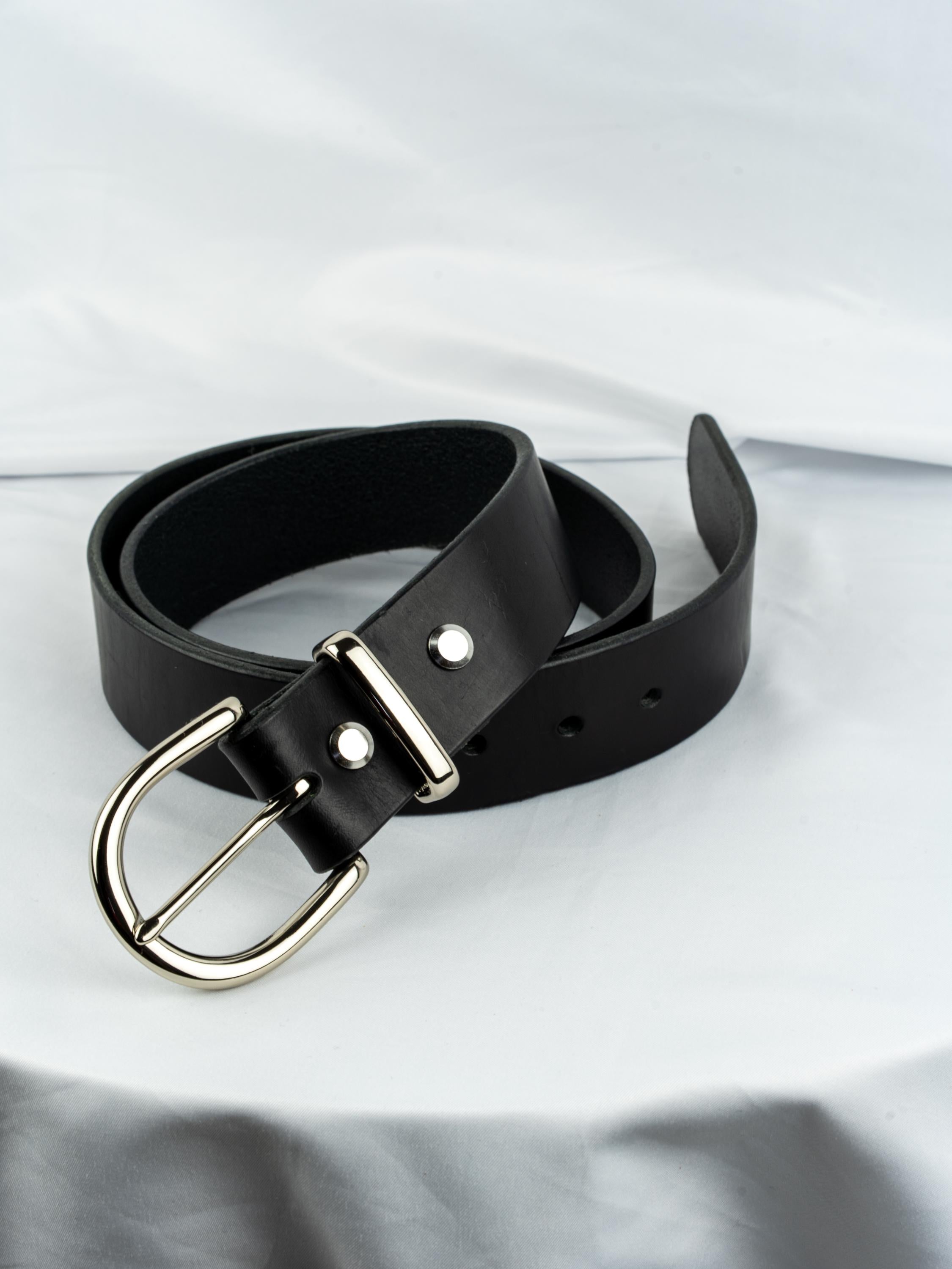 Custom-Made Leather Belt for women belt handmade women's leather belt | 3,8 cm jeans belt Vintage leather belt | Gift for her Luxury belt